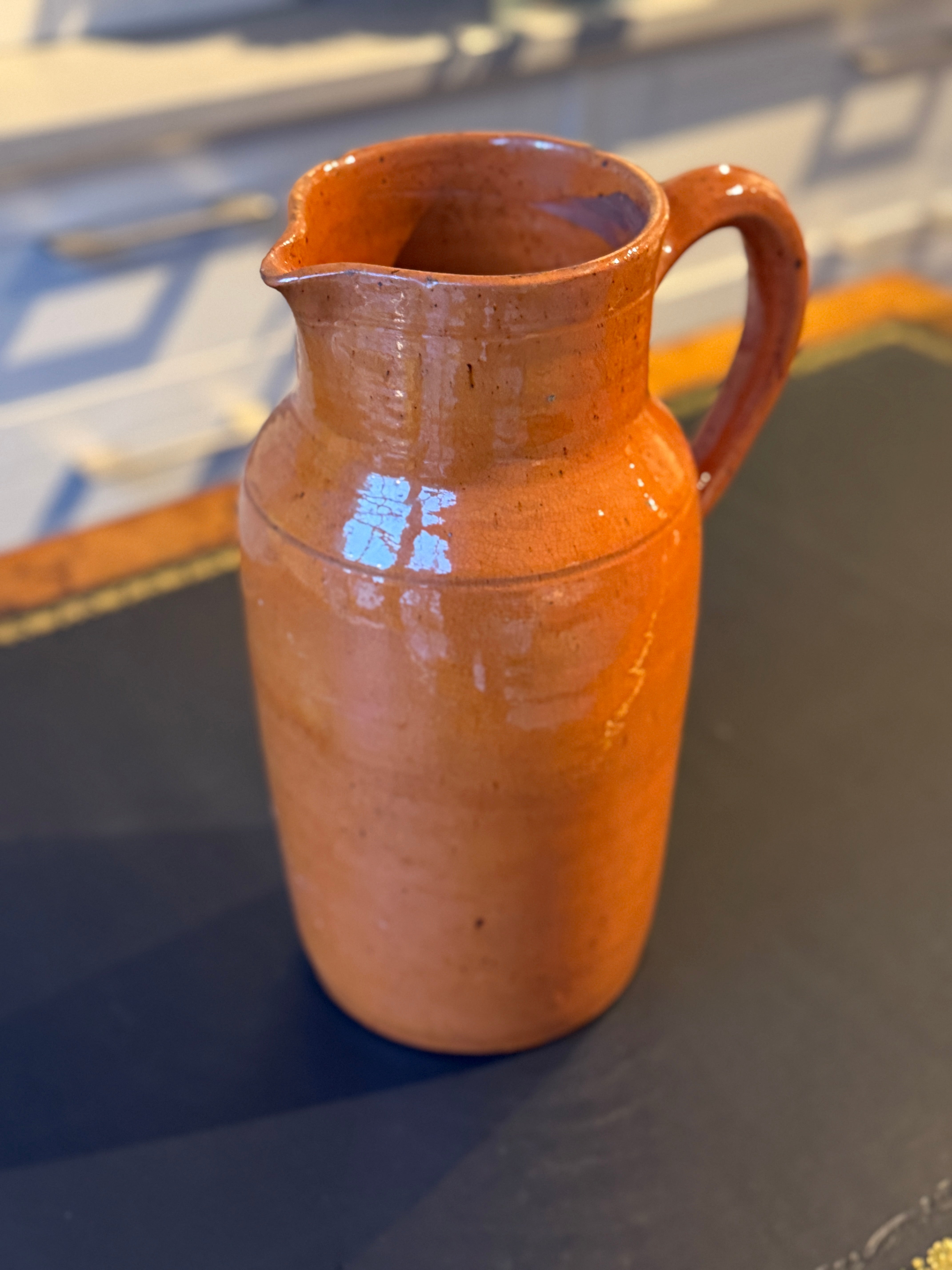 Large French Ironstone Jug