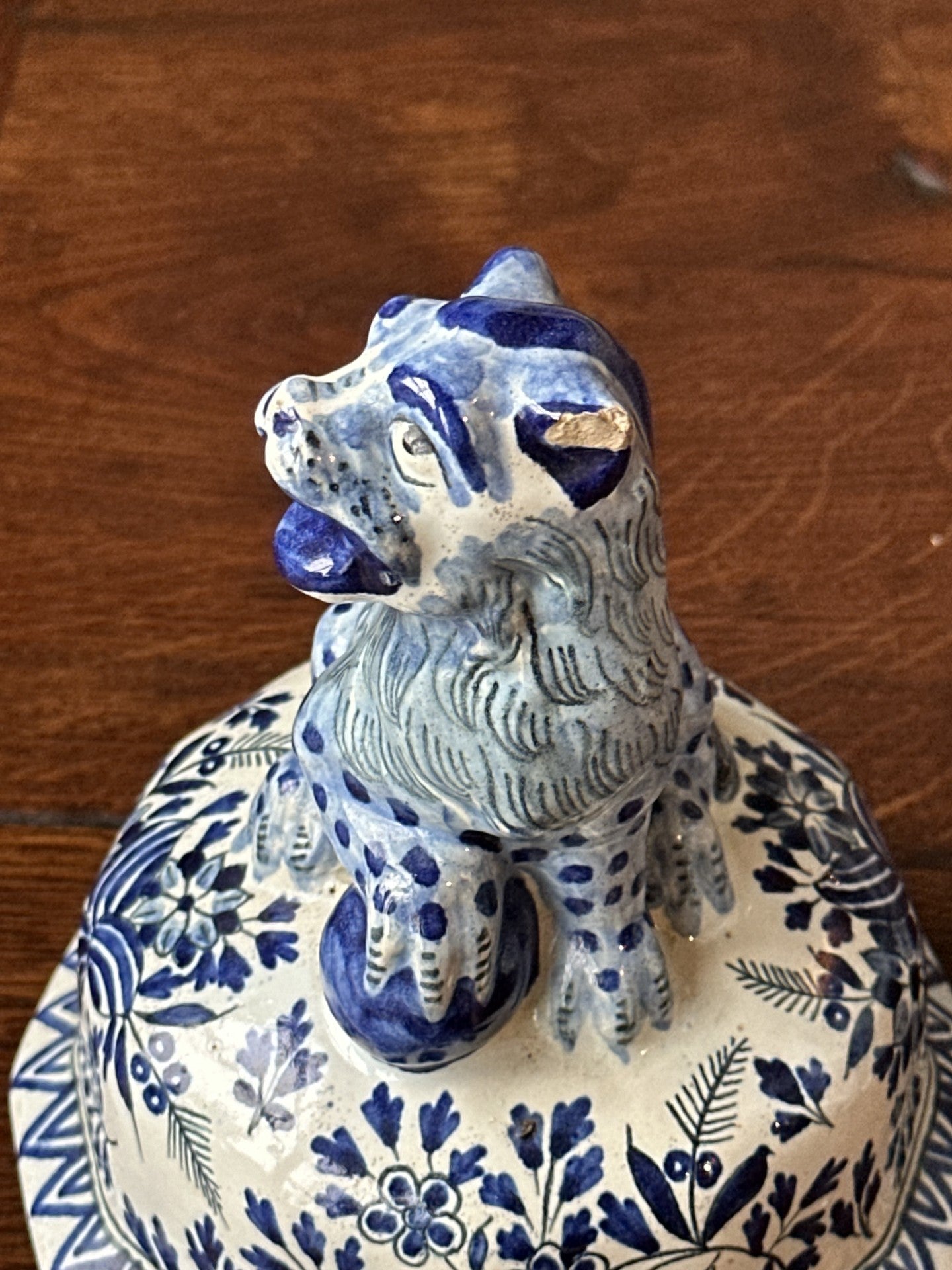 Pair of Delft Ginger Jars