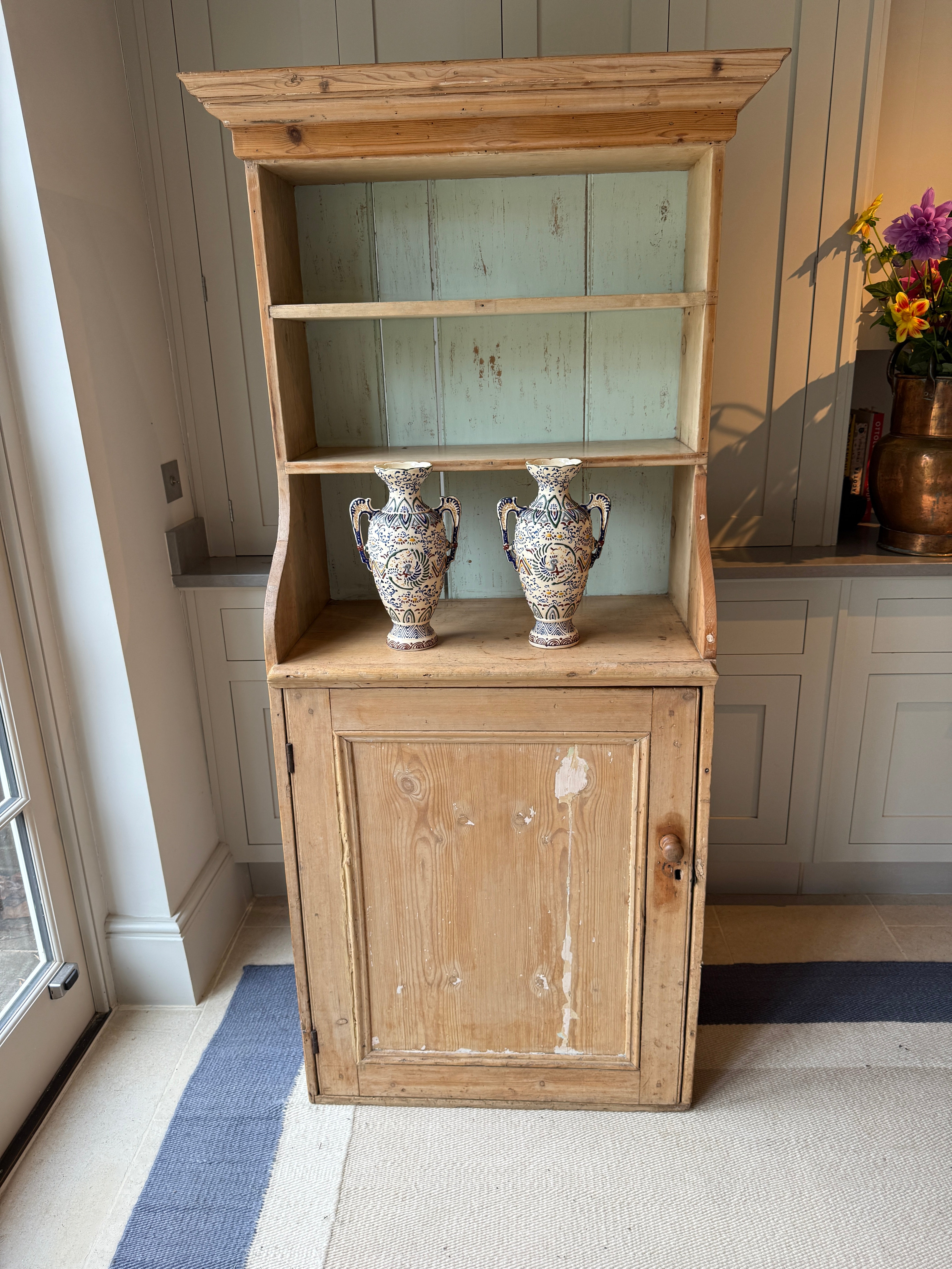 Slim and Rustic Pine Dresser