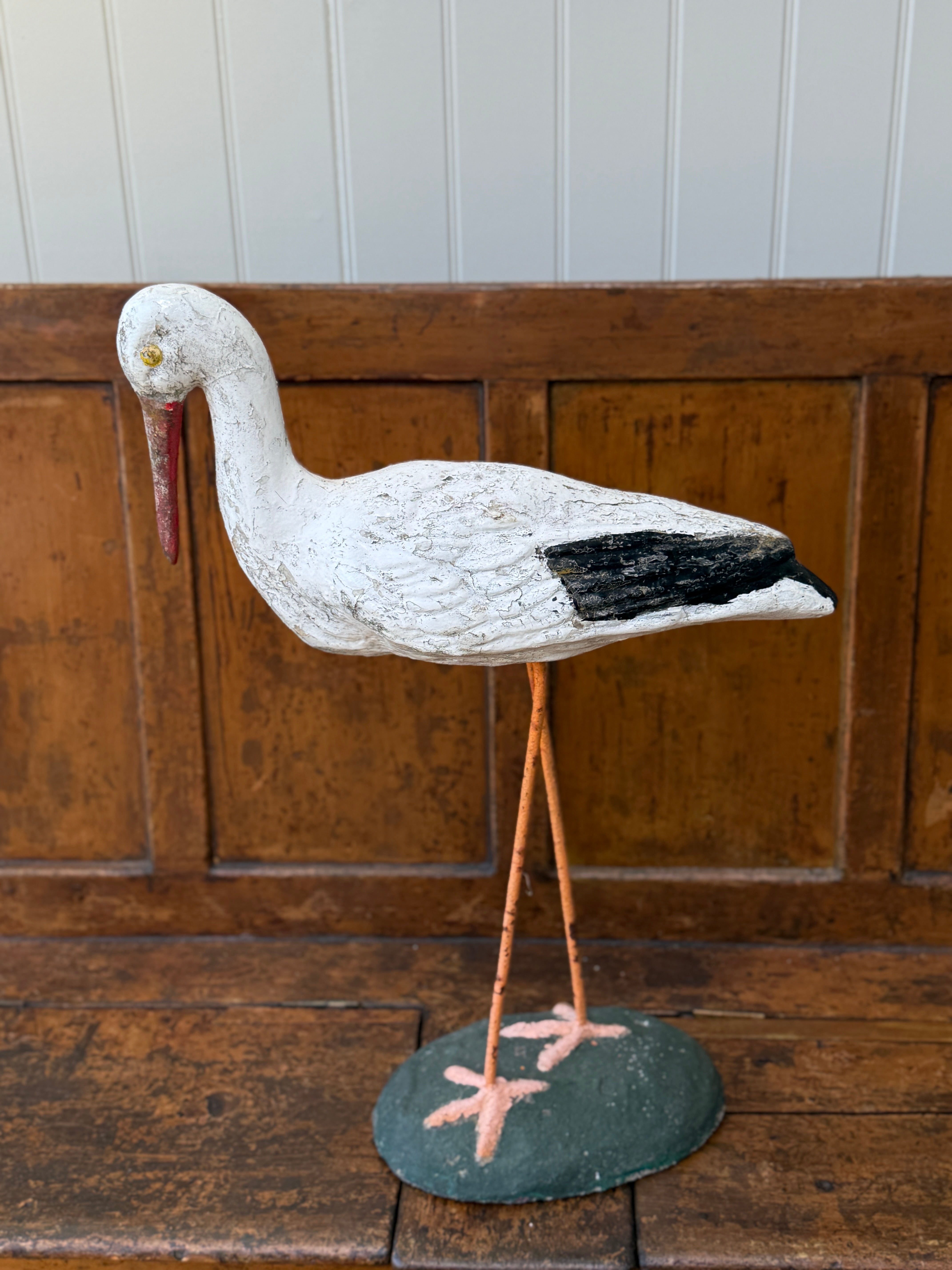 Vintage French Stork