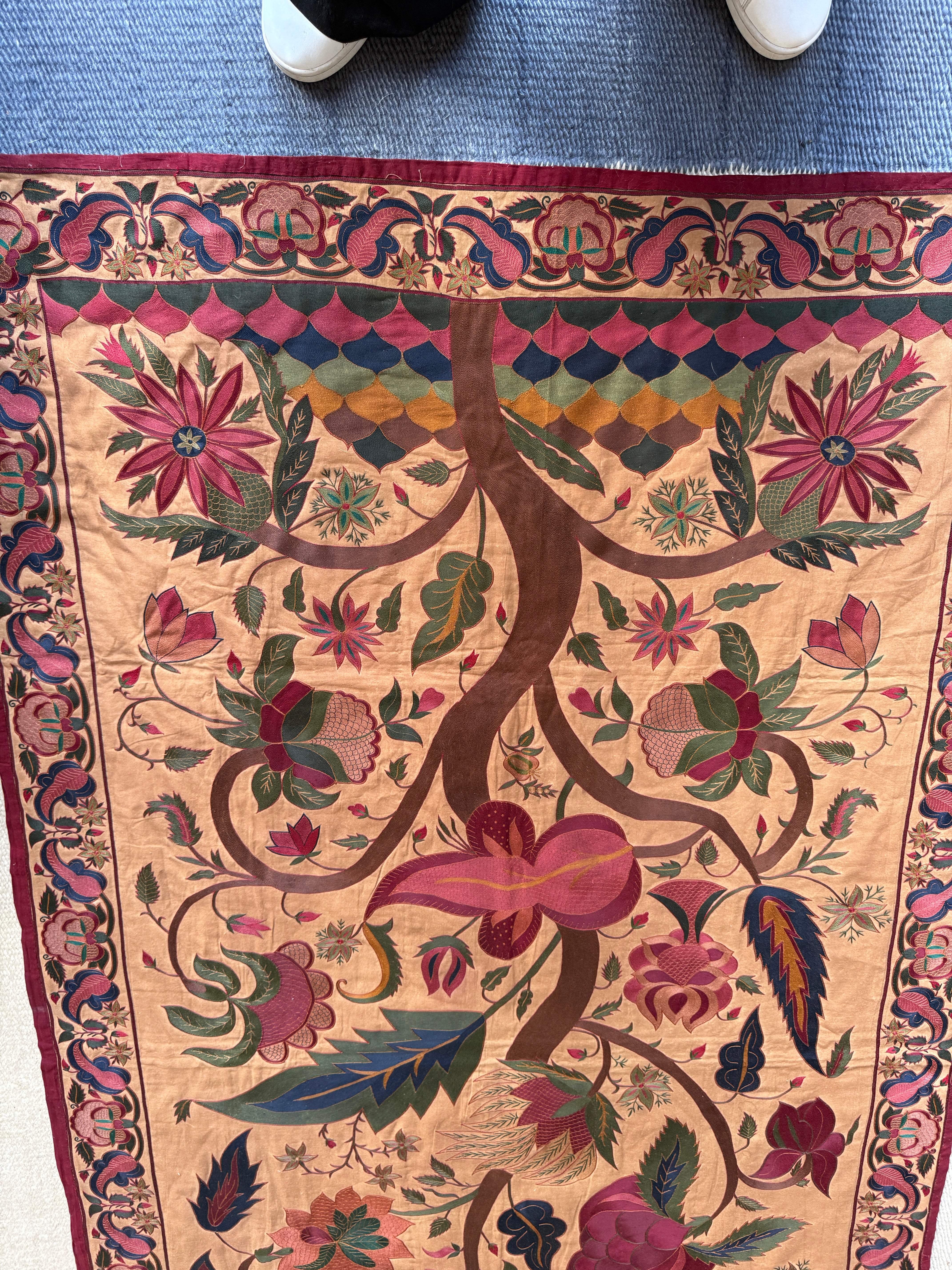 Incredible Tree of Life Embroidery Wall hanging