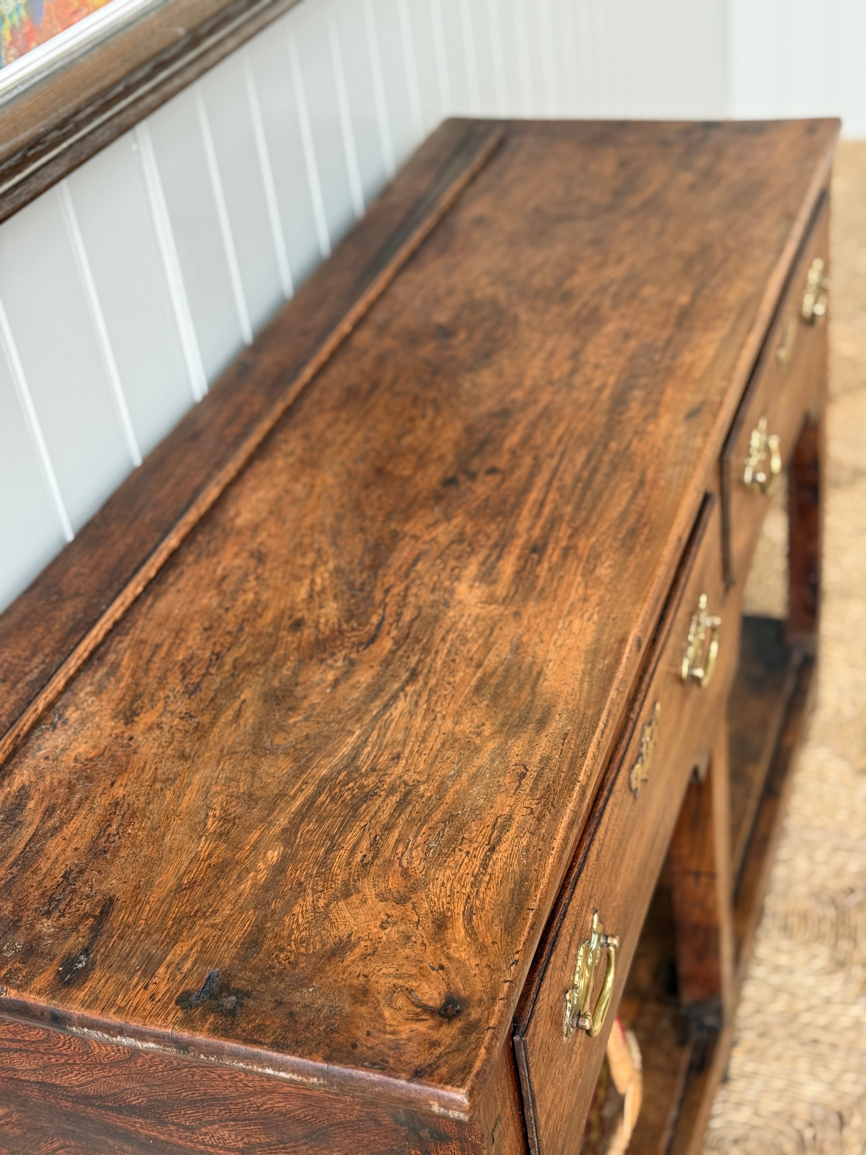 Small Welsh Dresser Base in Elm