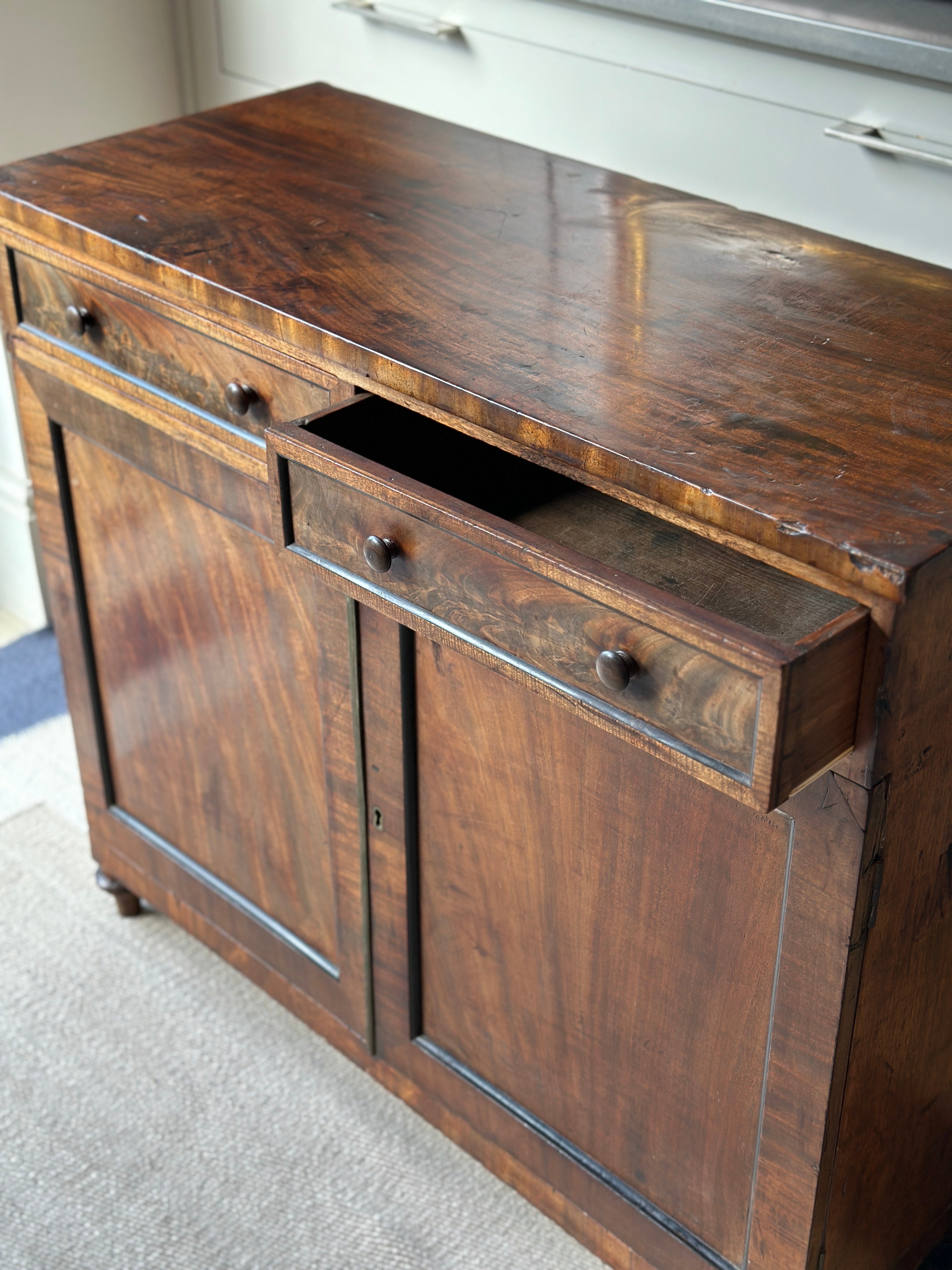 Small Mahogany Cupboard /Buffet