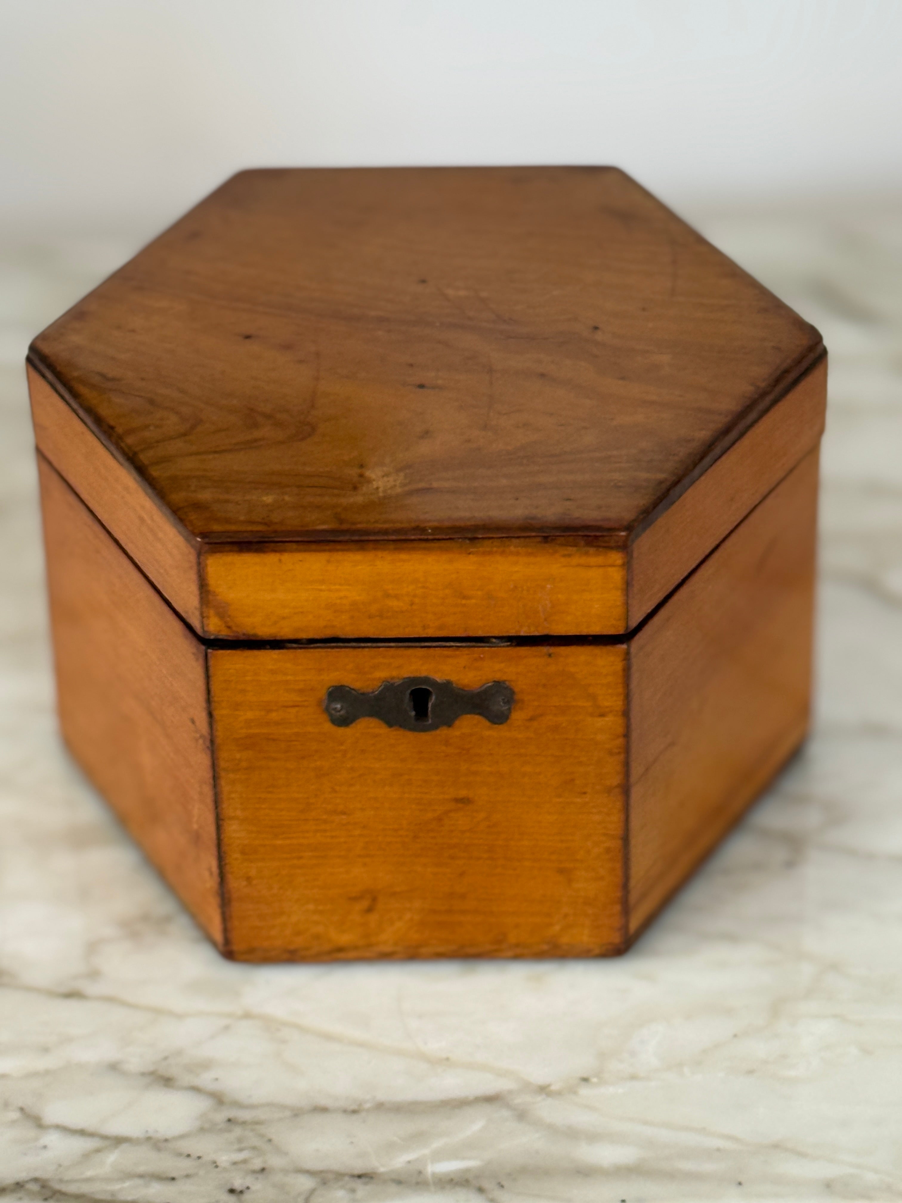 Decorative Victorian Walnut Box