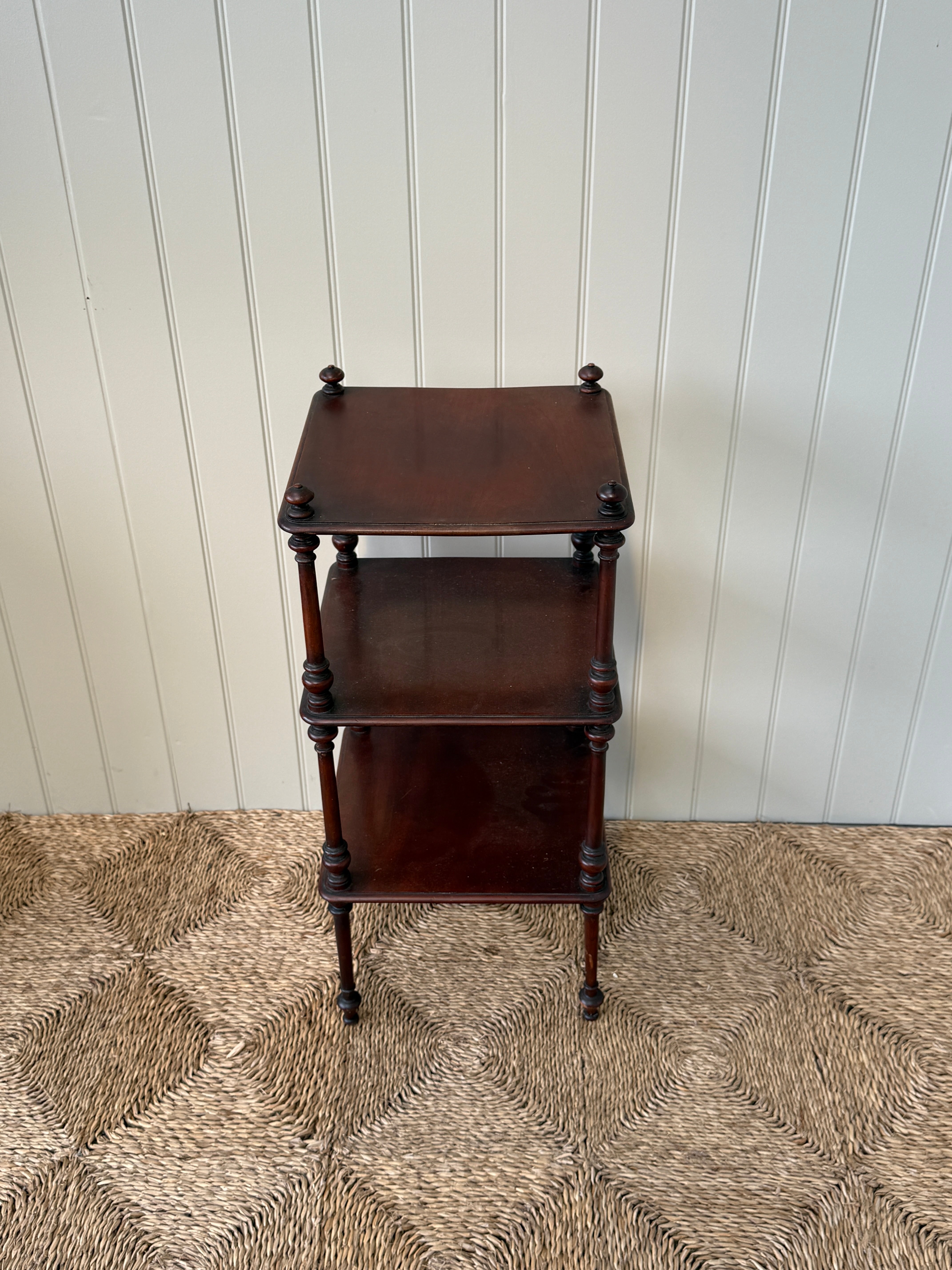 Small Mahogany Whatnot