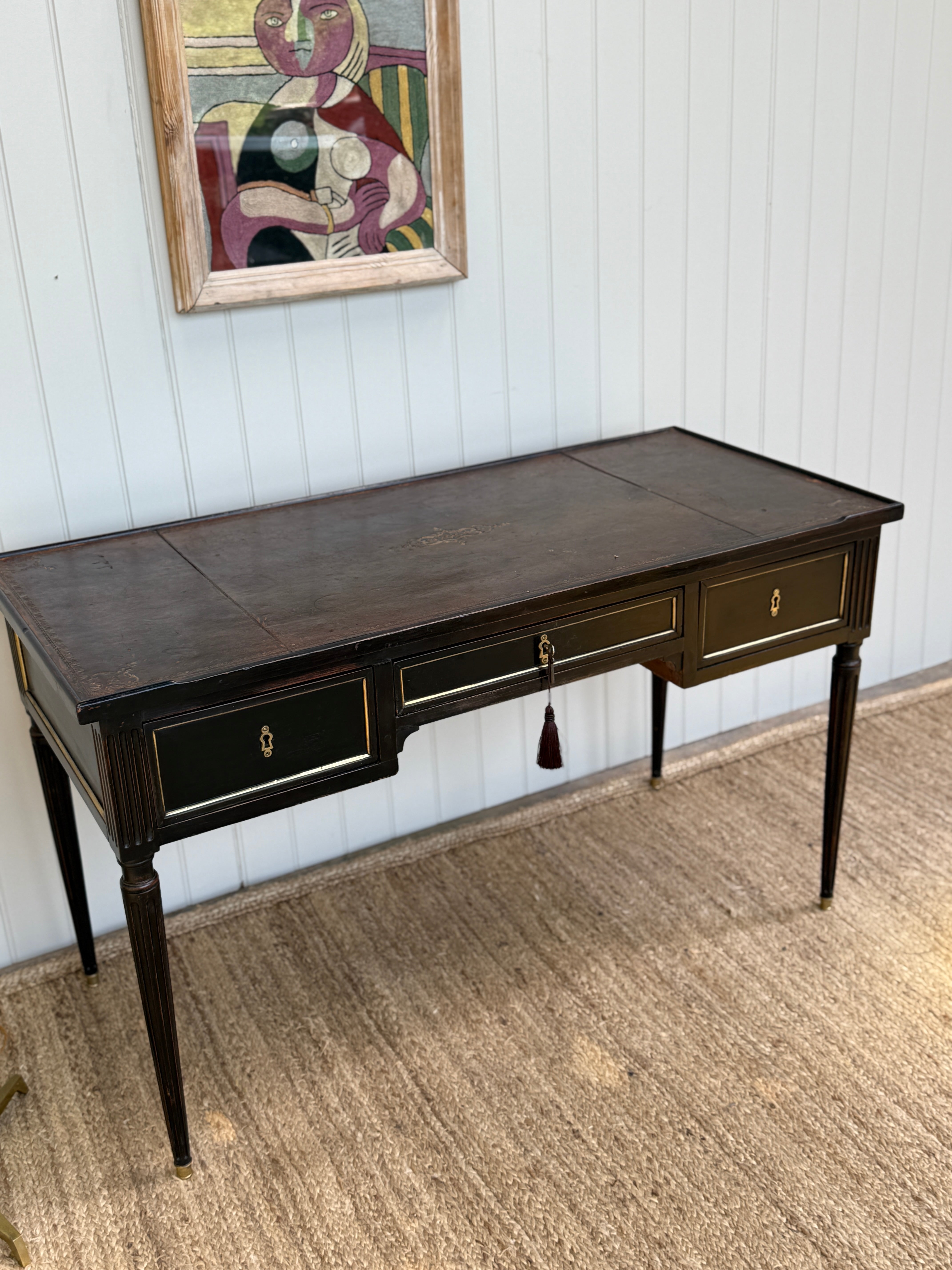 French Ebonised Bureau de Dame, Directoire Period, circa 1795-1804