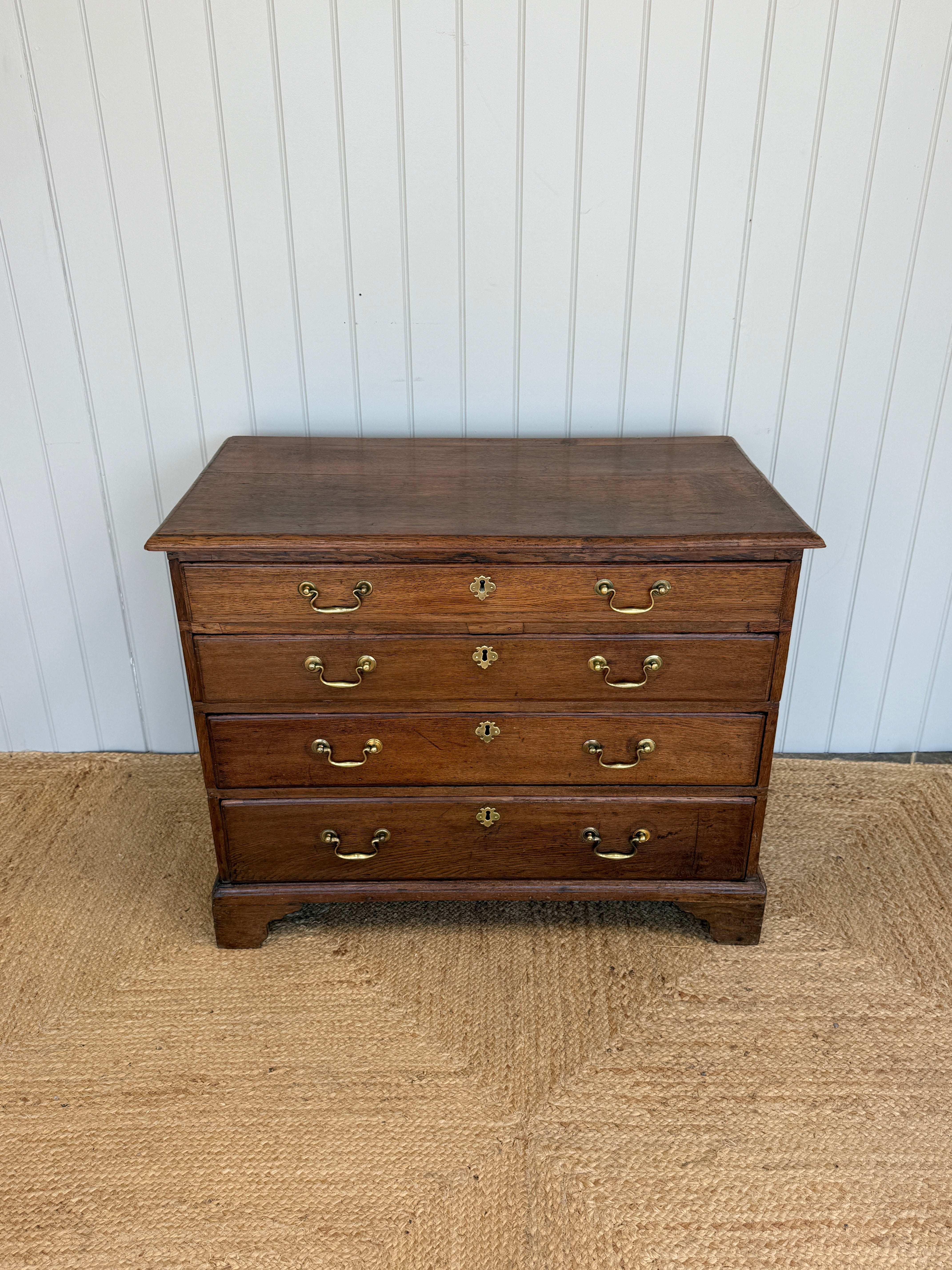 Small Georgian Oak Chest of Drawers