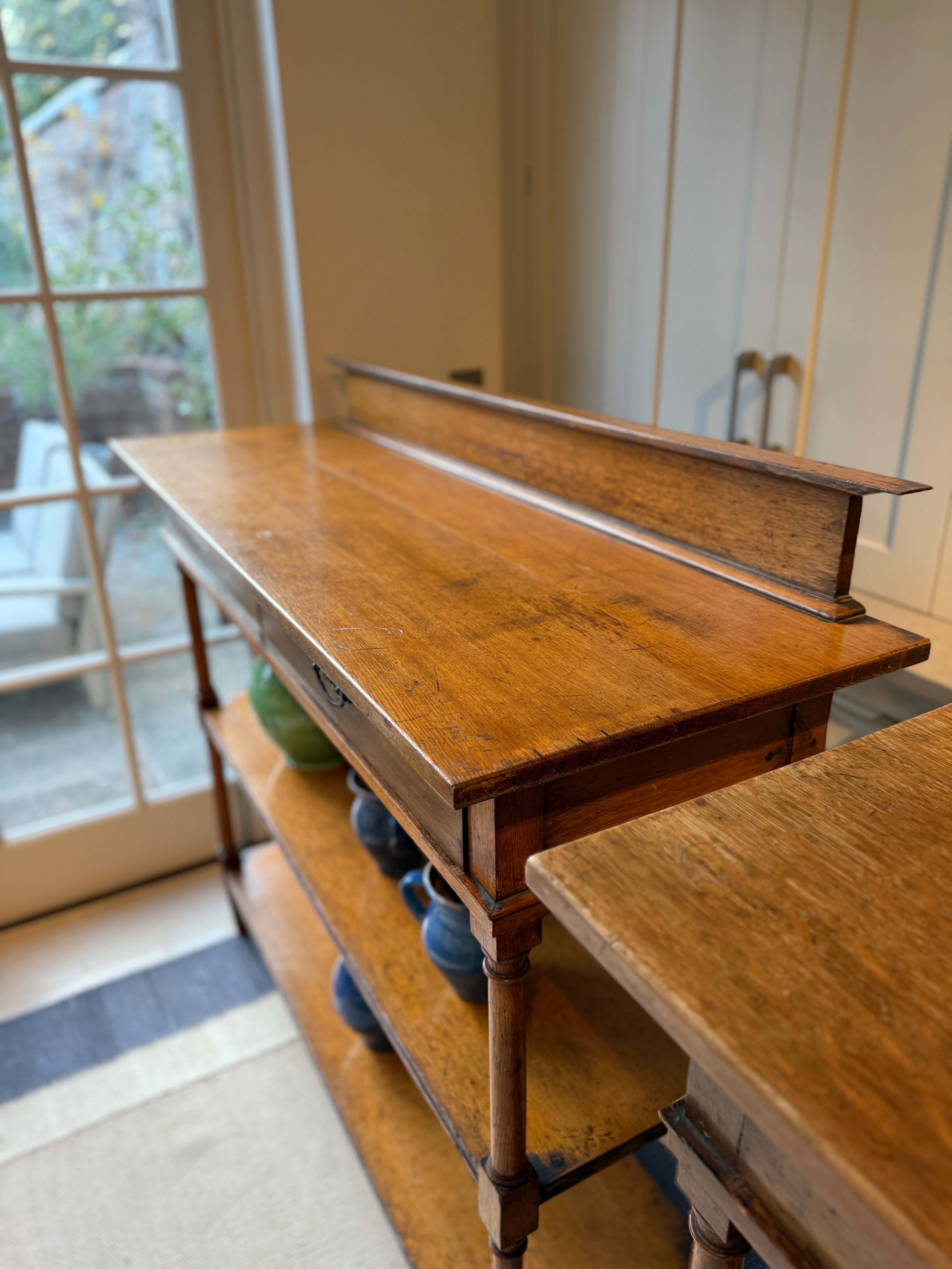 Pair of 19th Century Oak Buffets