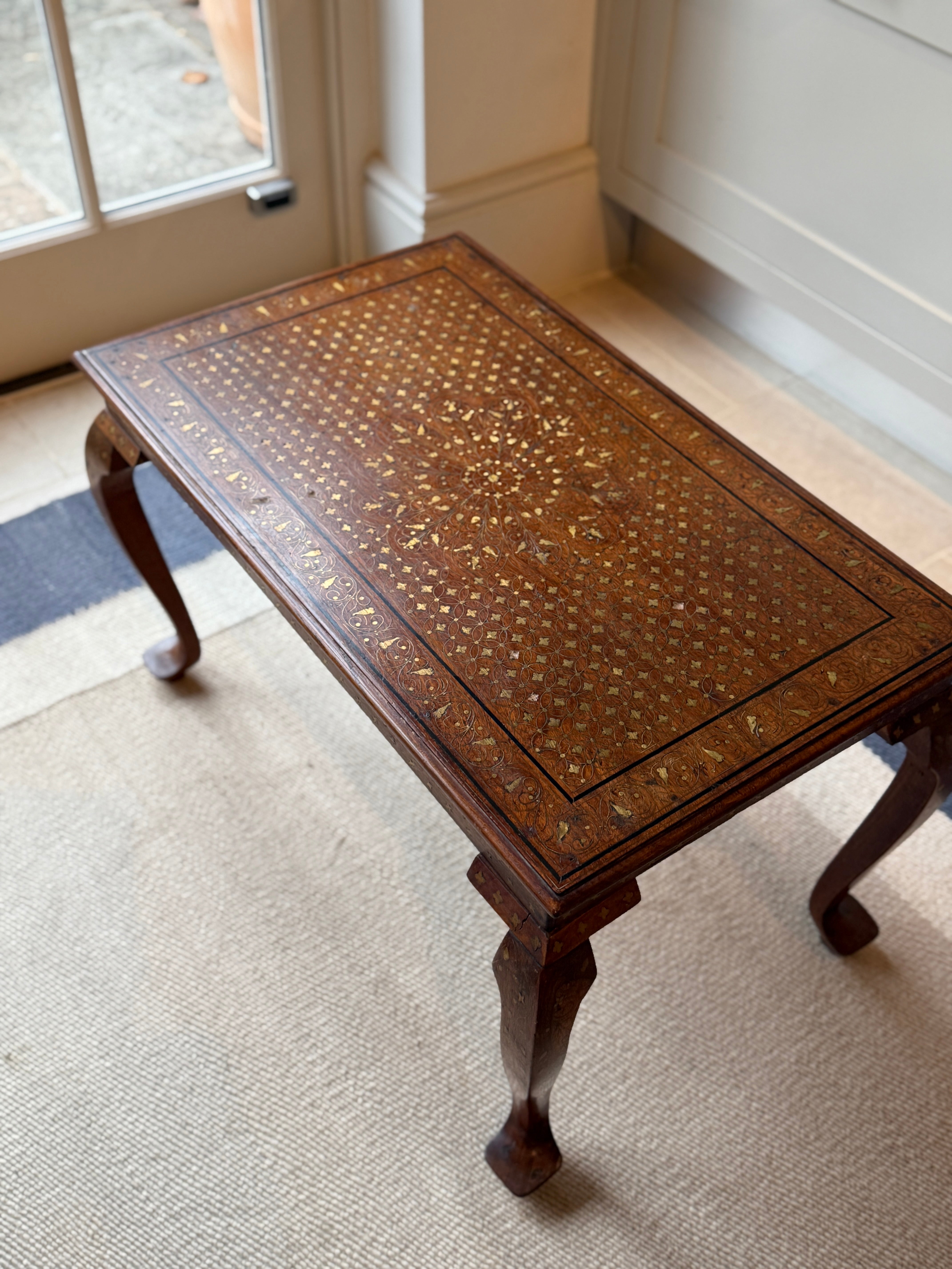 Indian Inlay Coffee Table