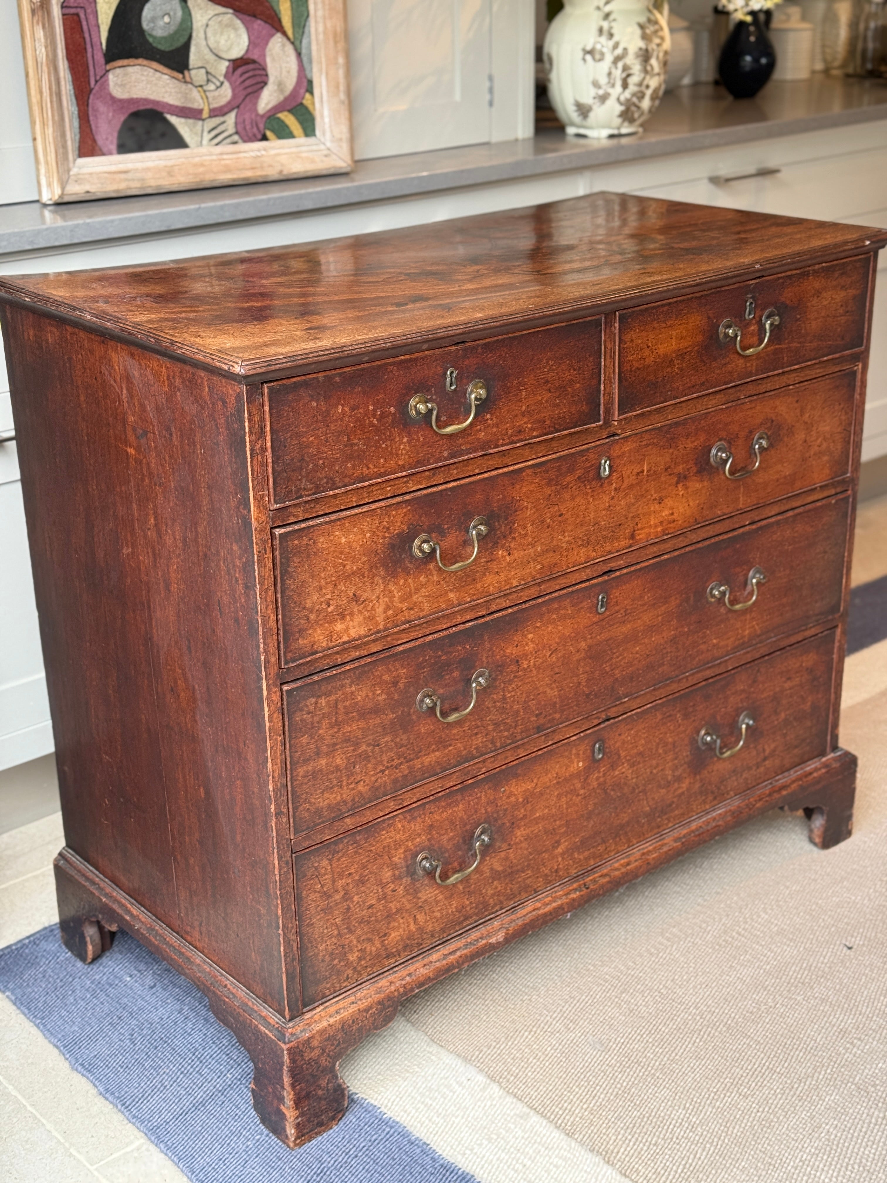Georgian Mahogany Chest of Drawer
