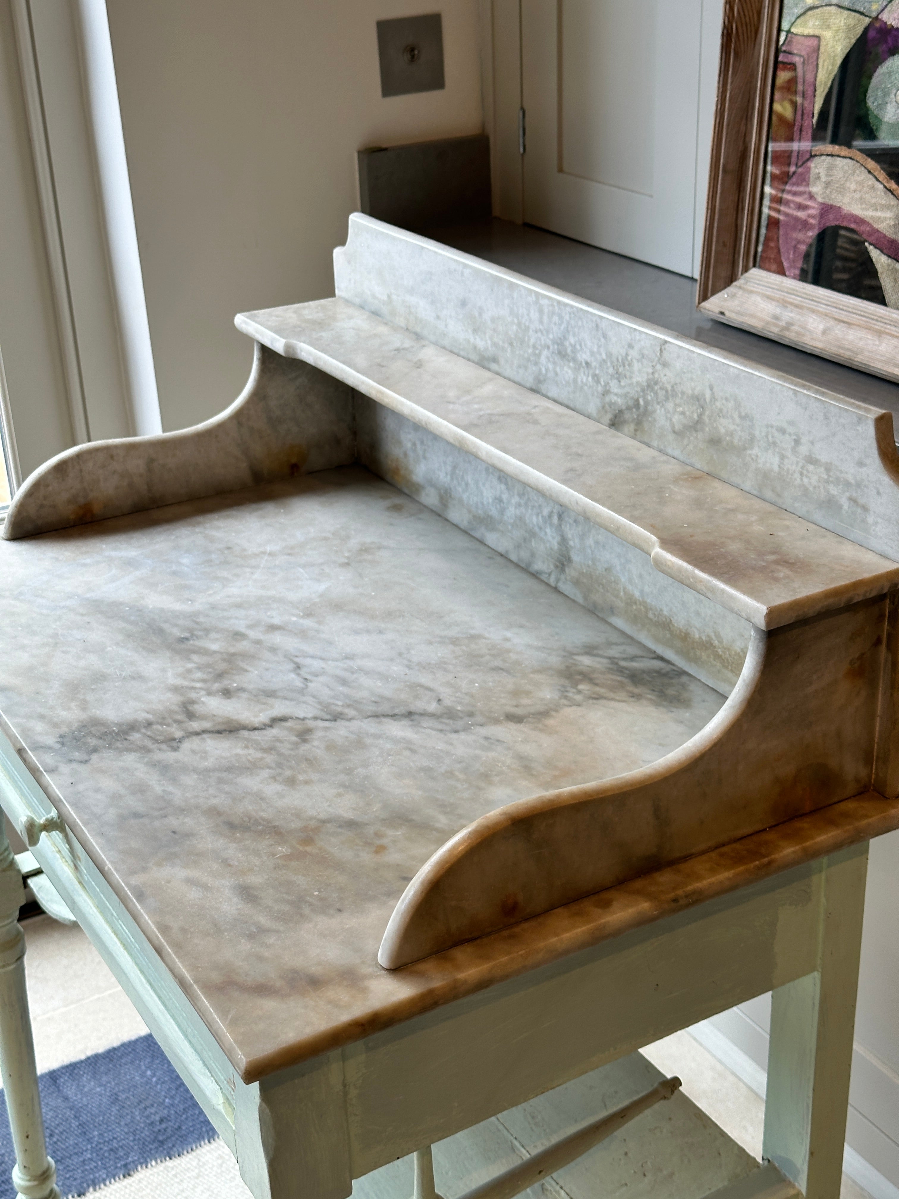 Sweet Painted Antique Washstand