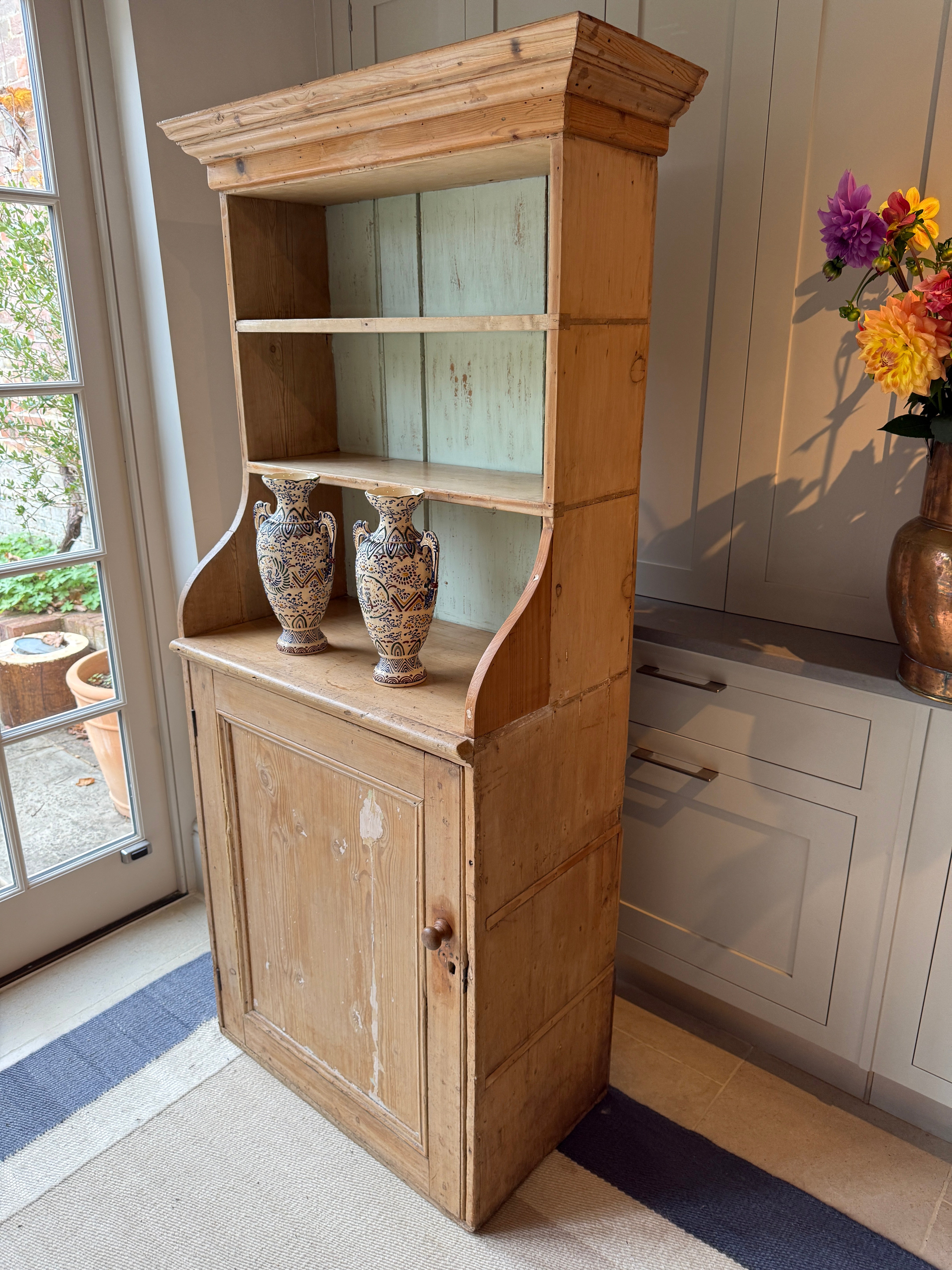 Slim and Rustic Pine Dresser