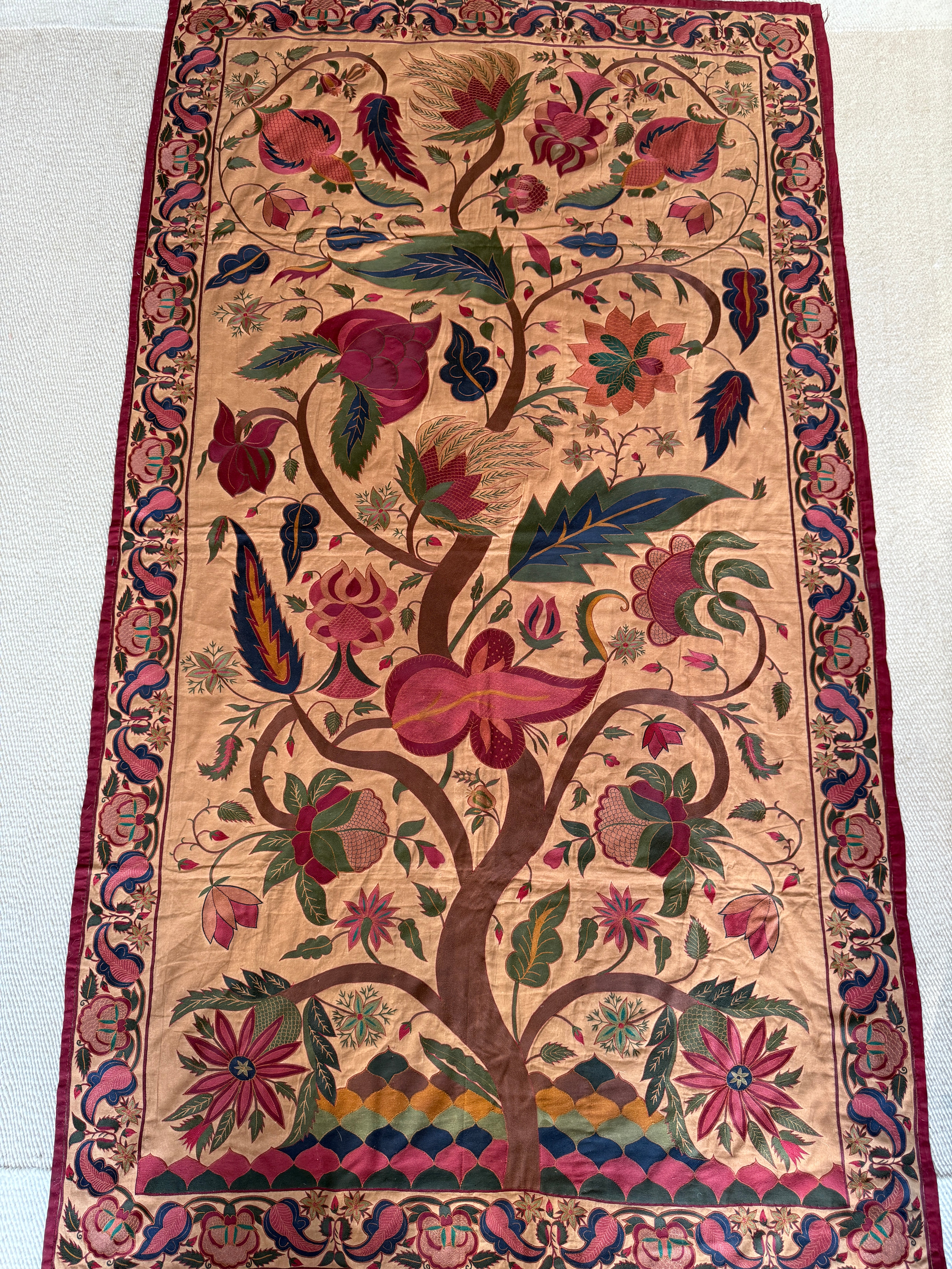 Incredible Tree of Life Embroidery Wall hanging