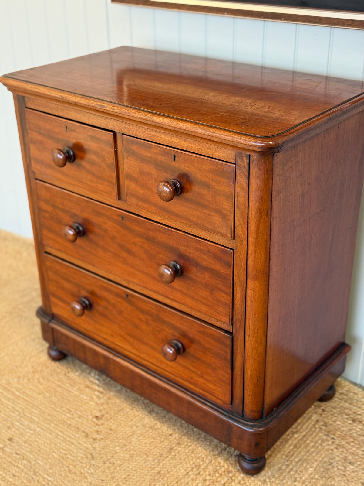 Small 19th Century Mahogany Chest of Drawers