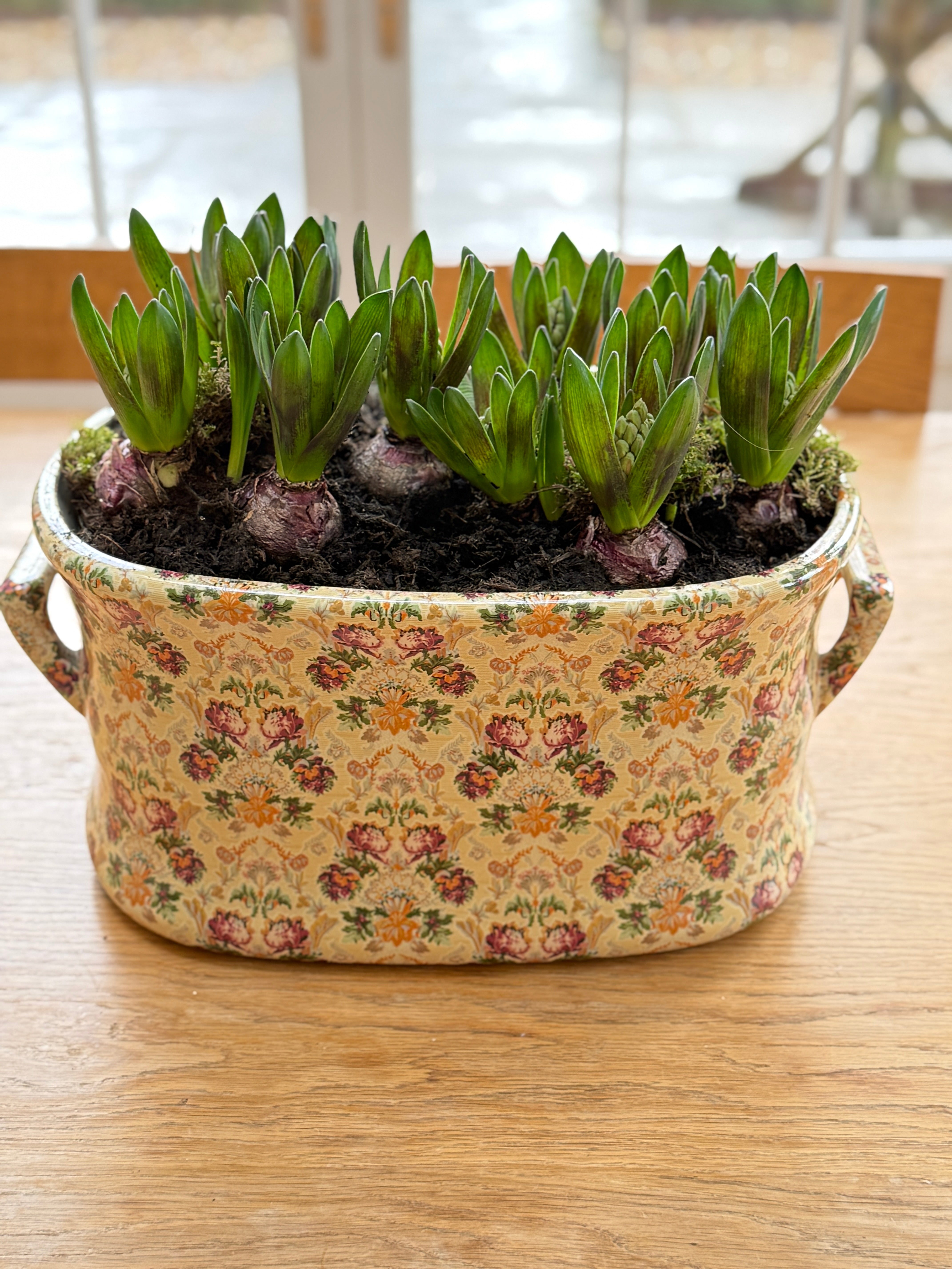 Polychrome Victorian Foot Bath