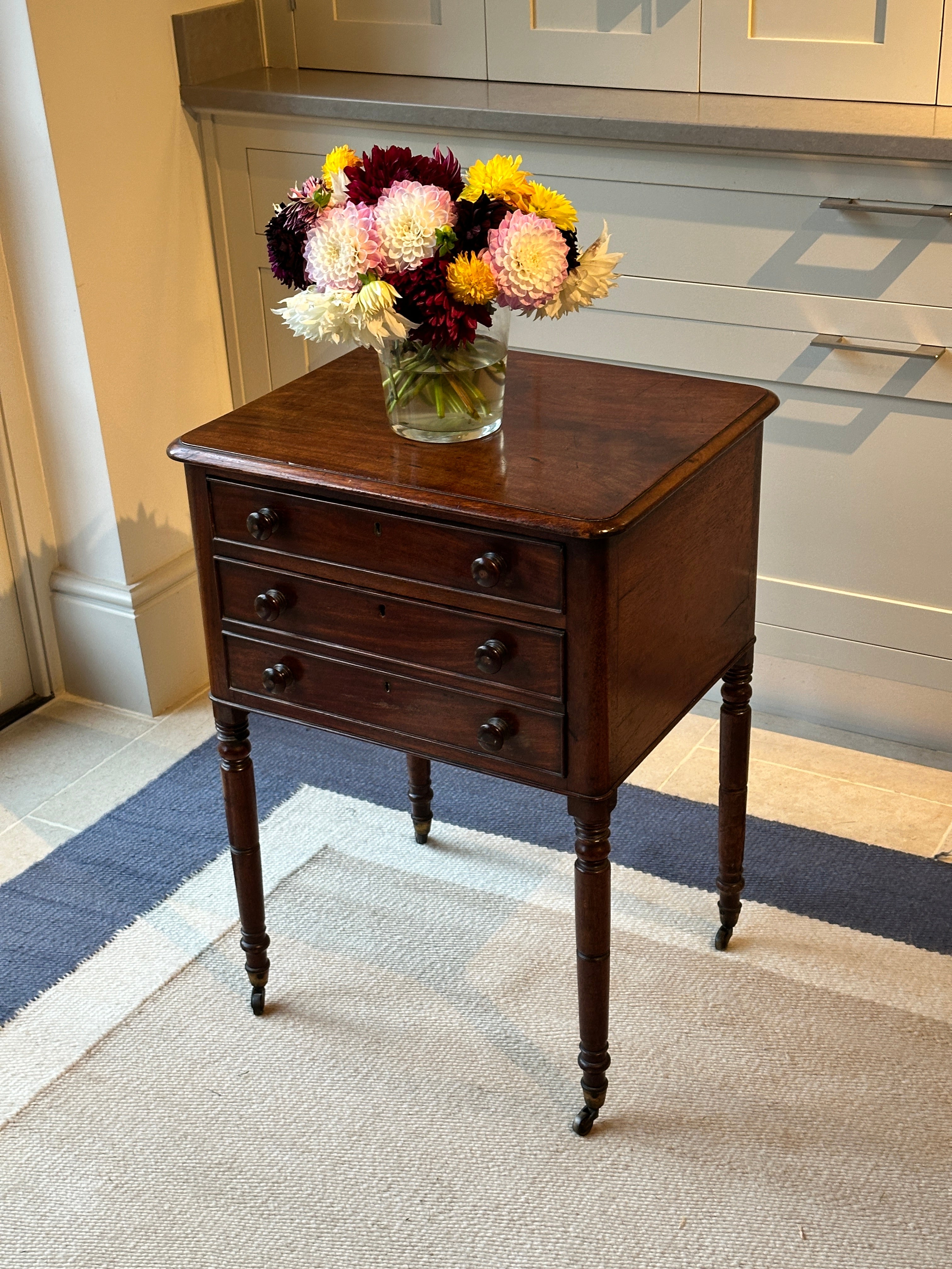 Charming Mahogany Work Table