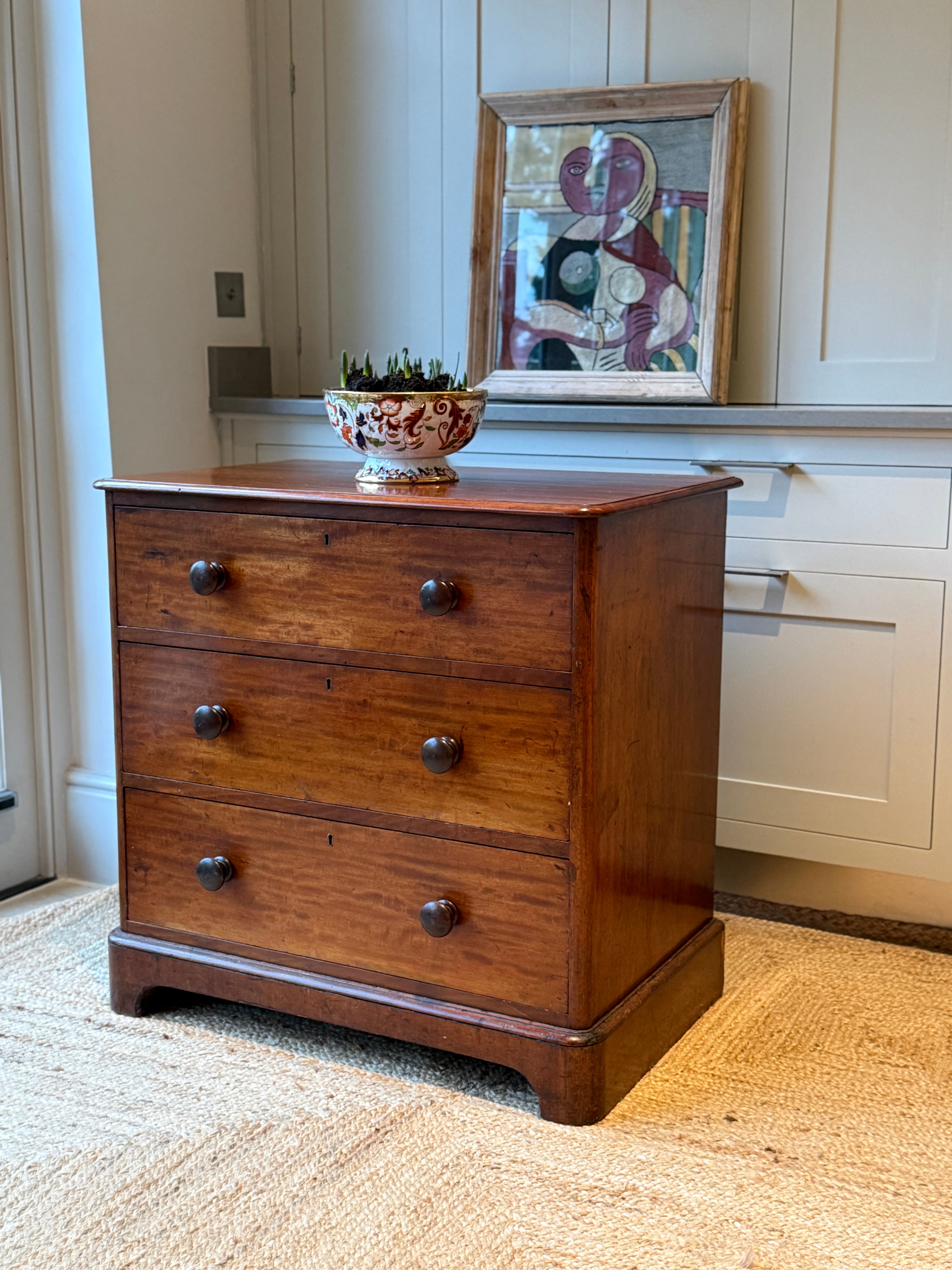 Small Mahogany Chest of Drawers