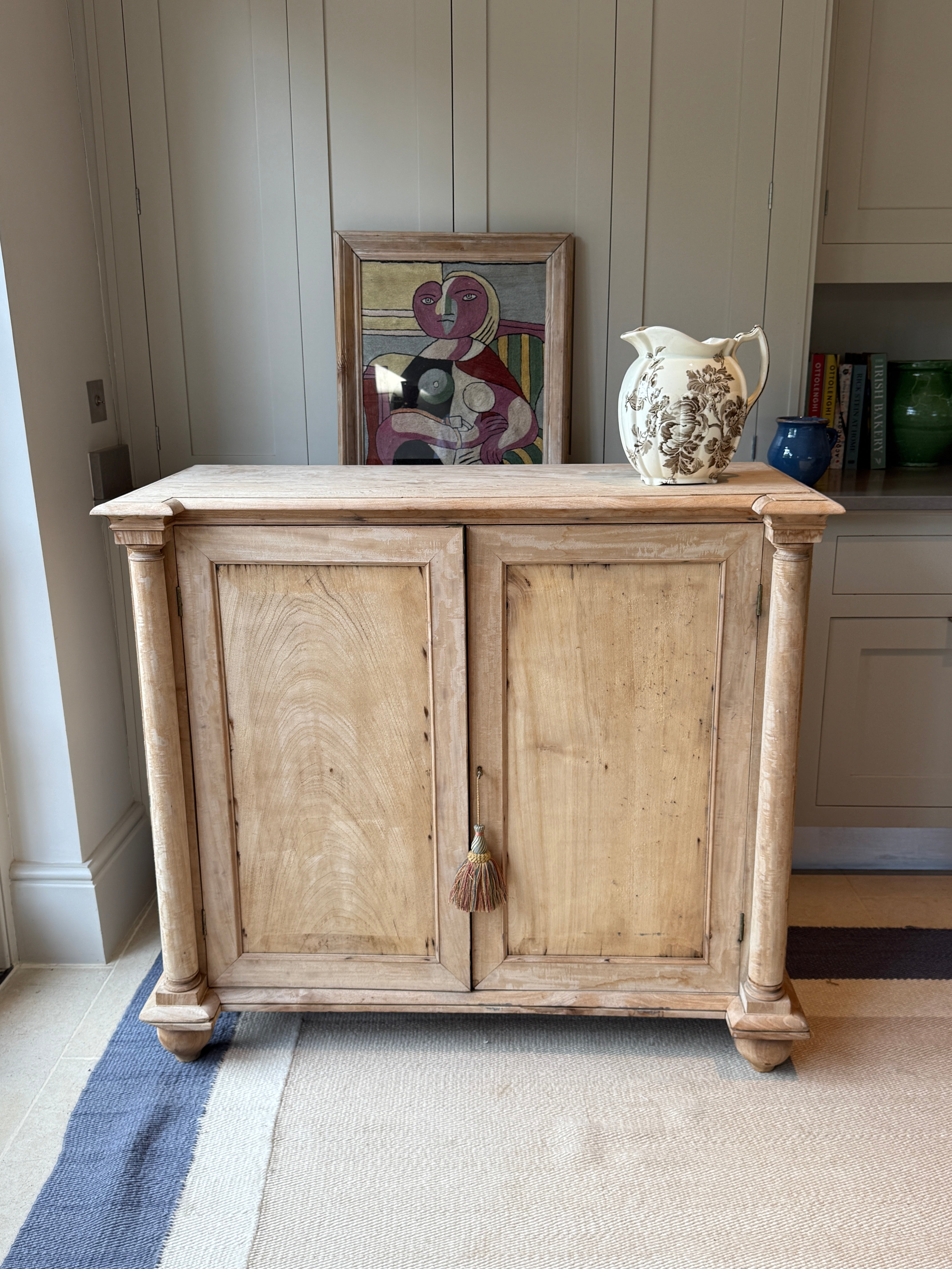 Rustic Bleached Mahogany Buffet