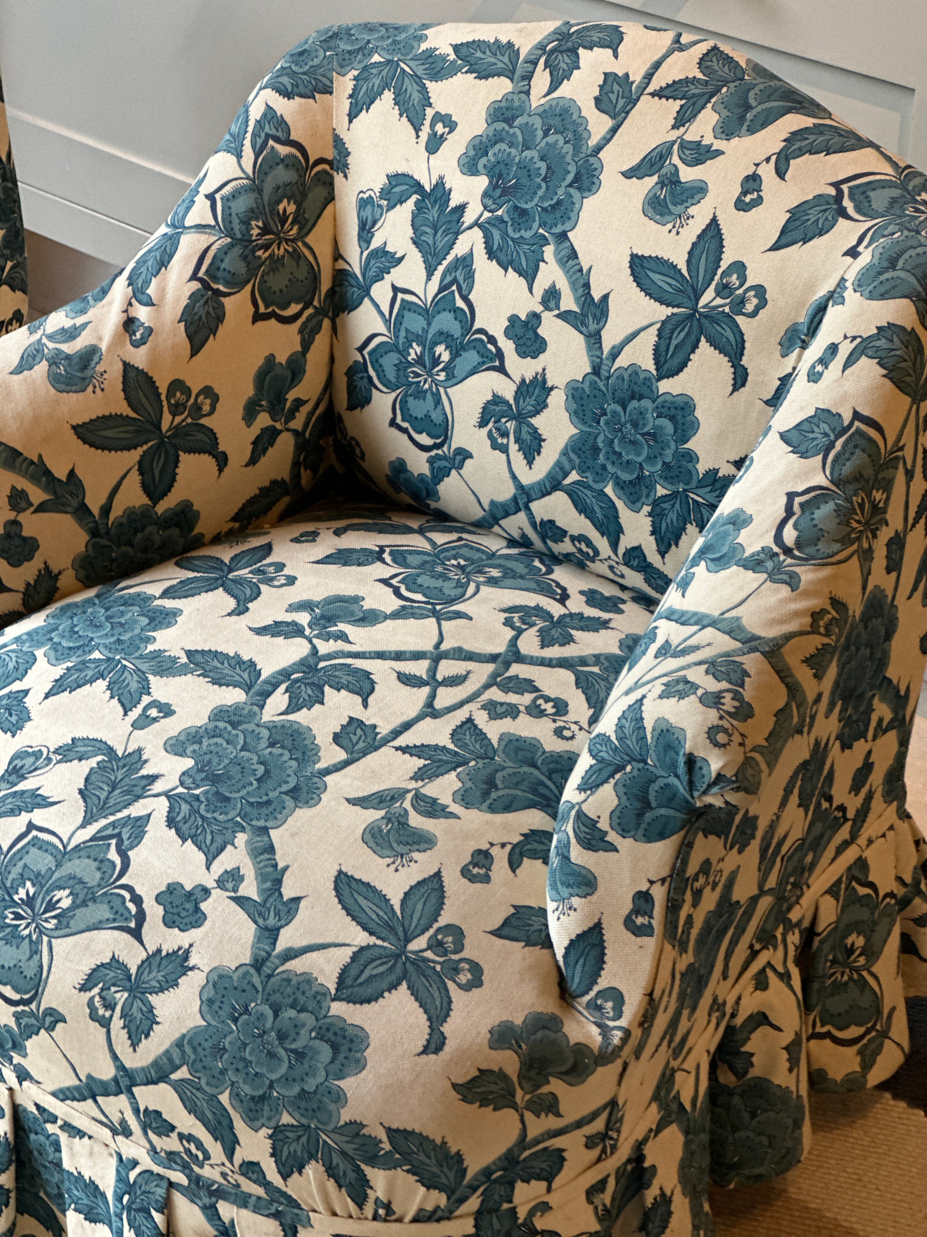 Small Pair of Vintage French Chairs