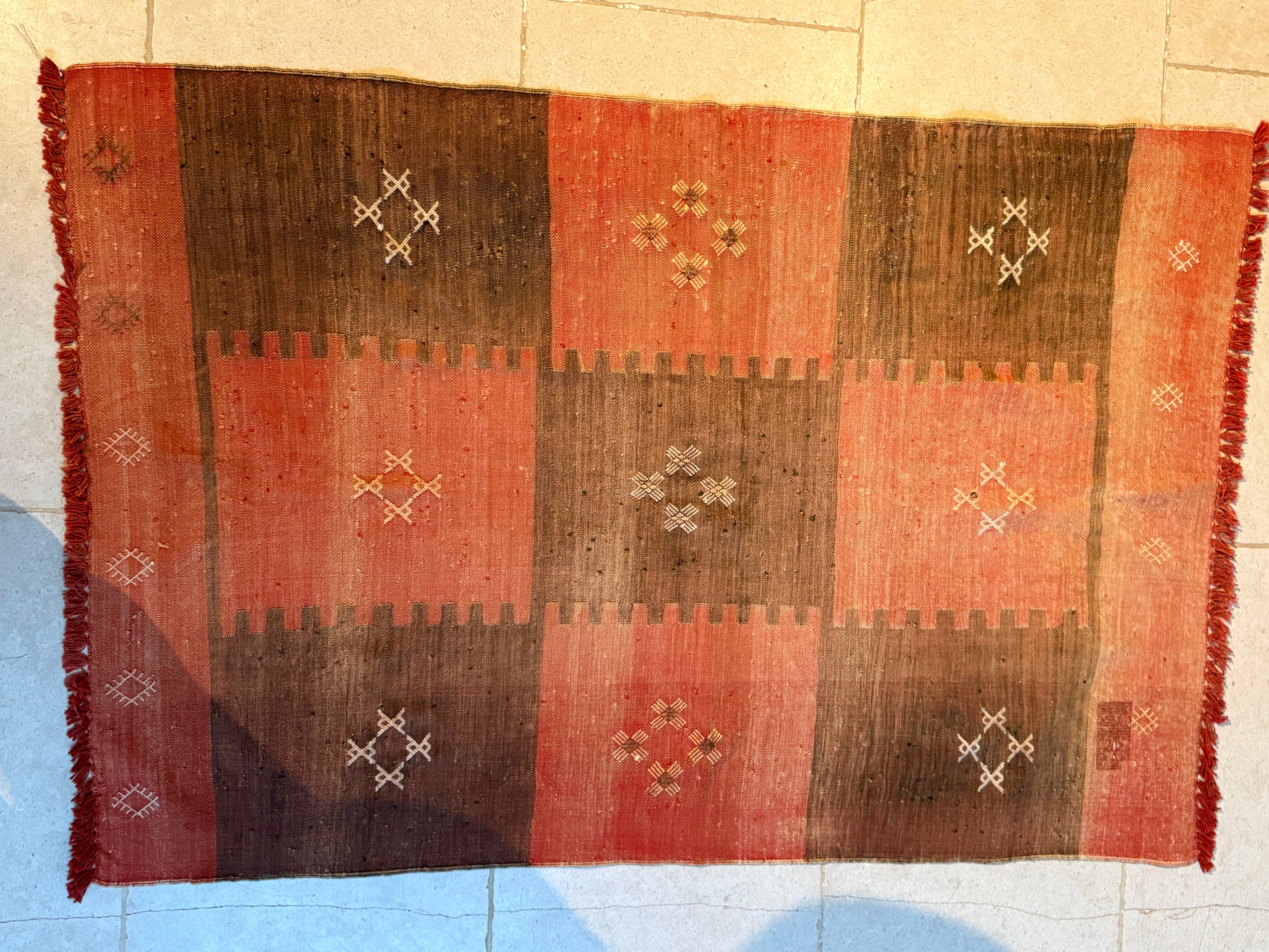 Moroccan Rug made from Cactus Silk
