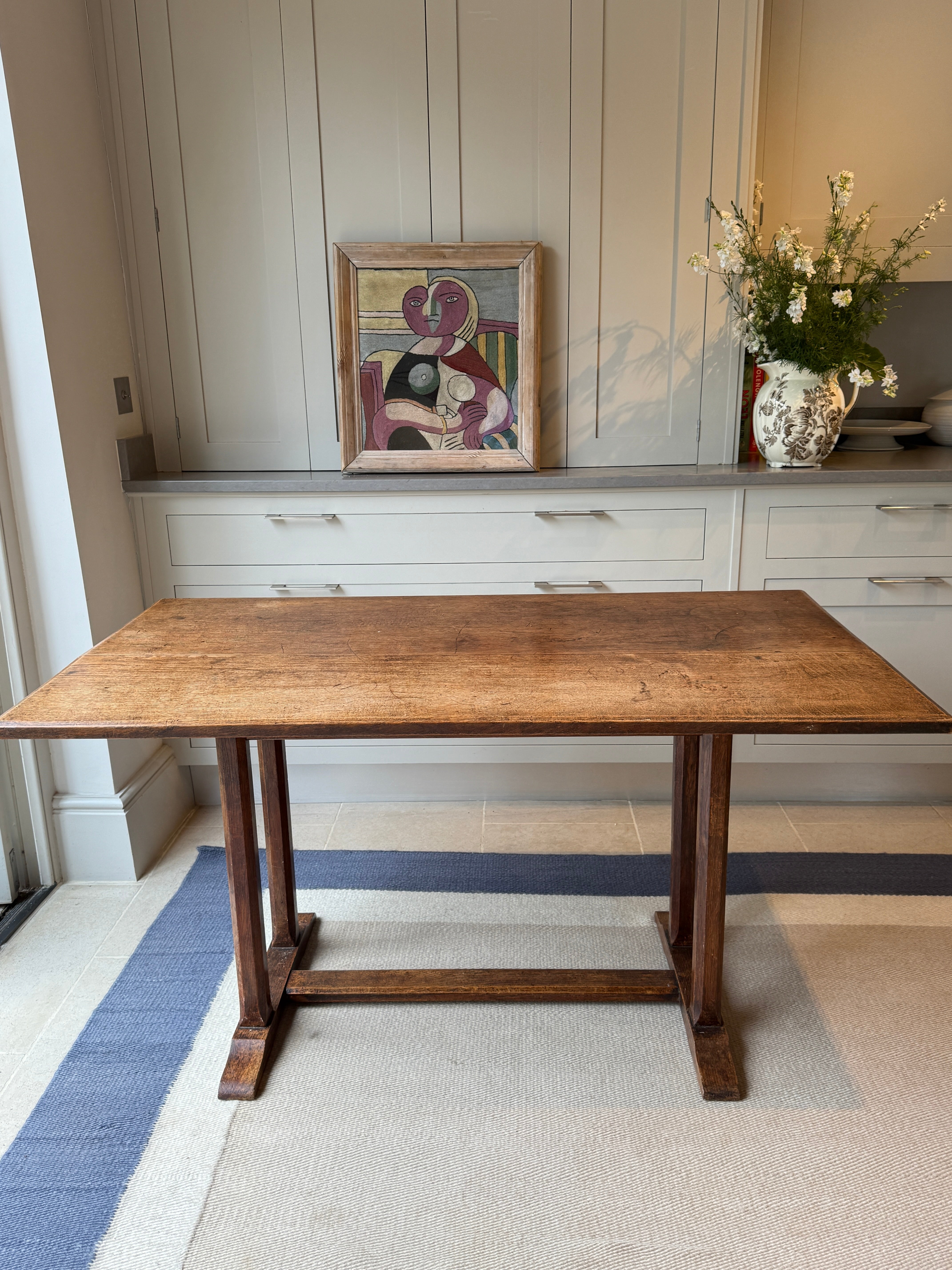 Small Oak Refectory Dining Table