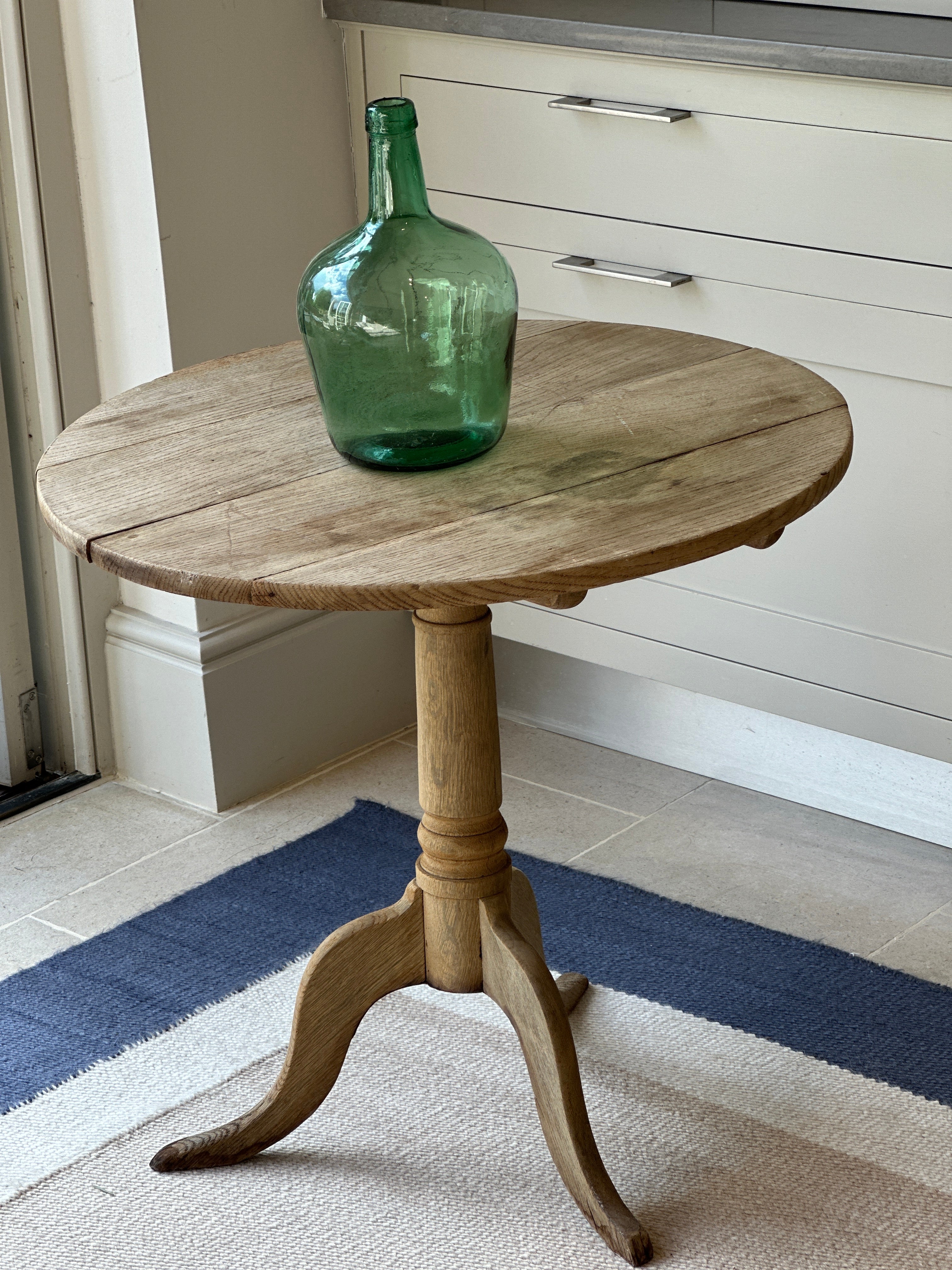 Faded Oak Tilt Top Table