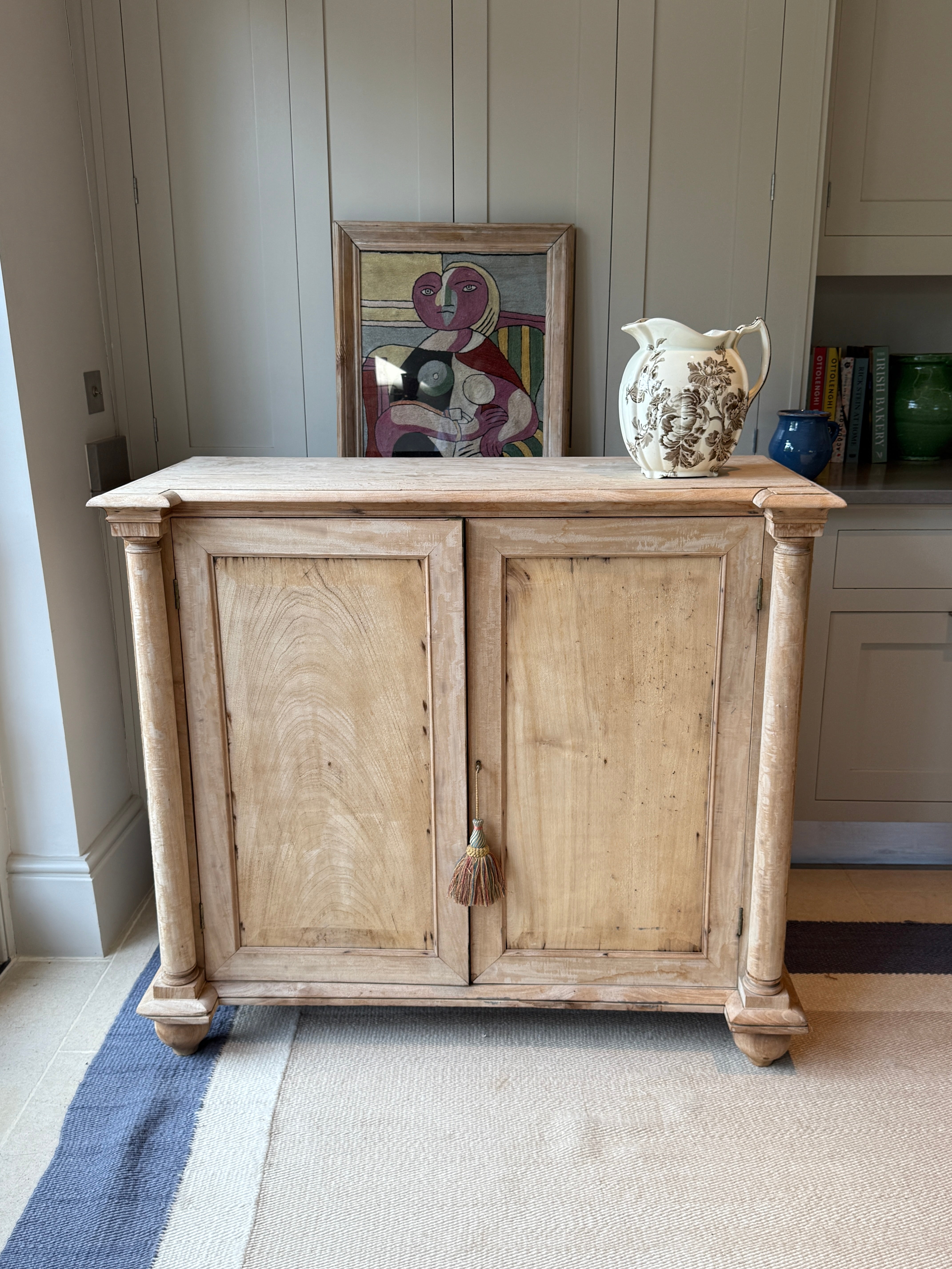 Rustic Bleached Mahogany Buffet