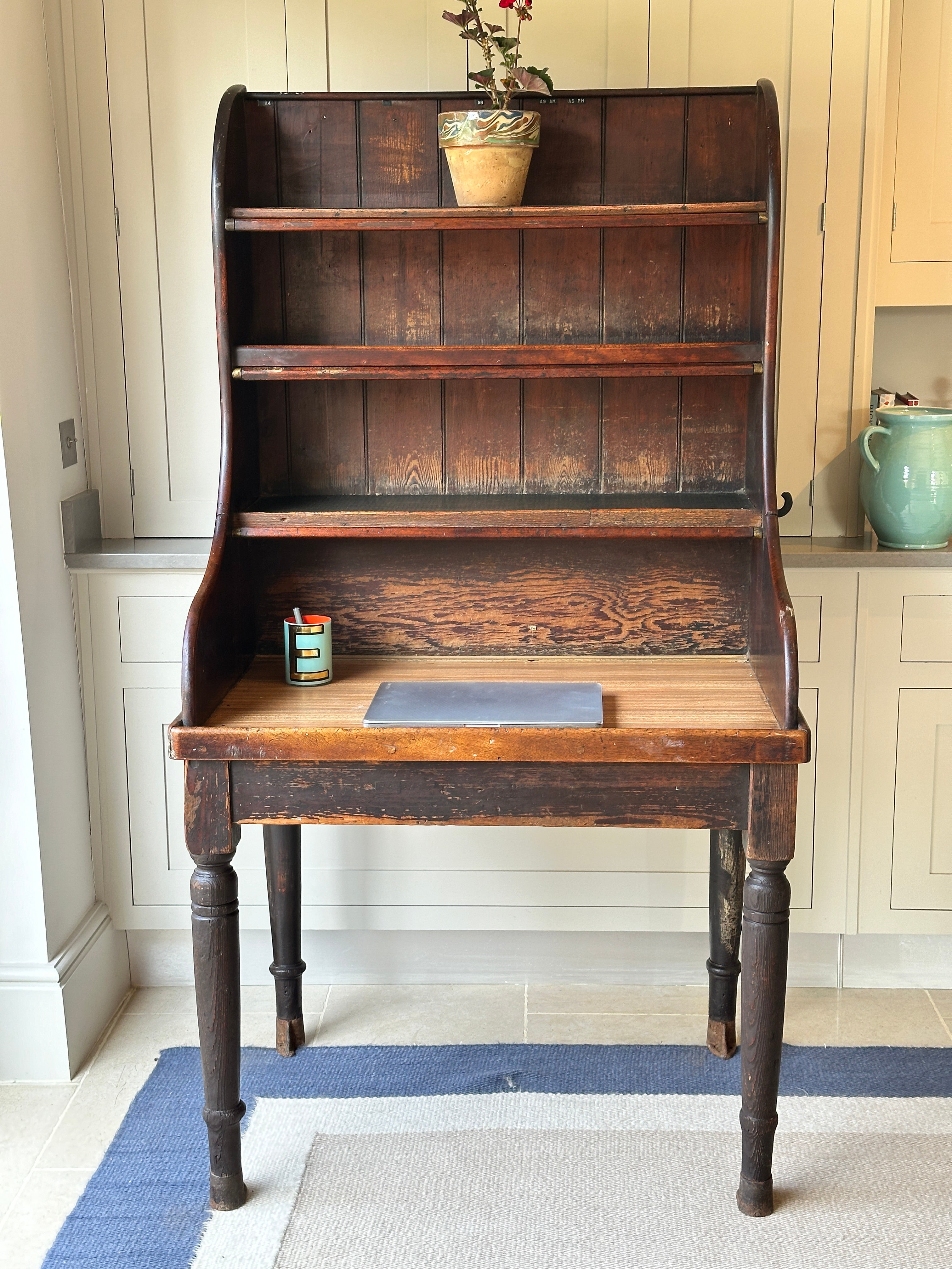 Large Antique Post Office Clerk’s Desk