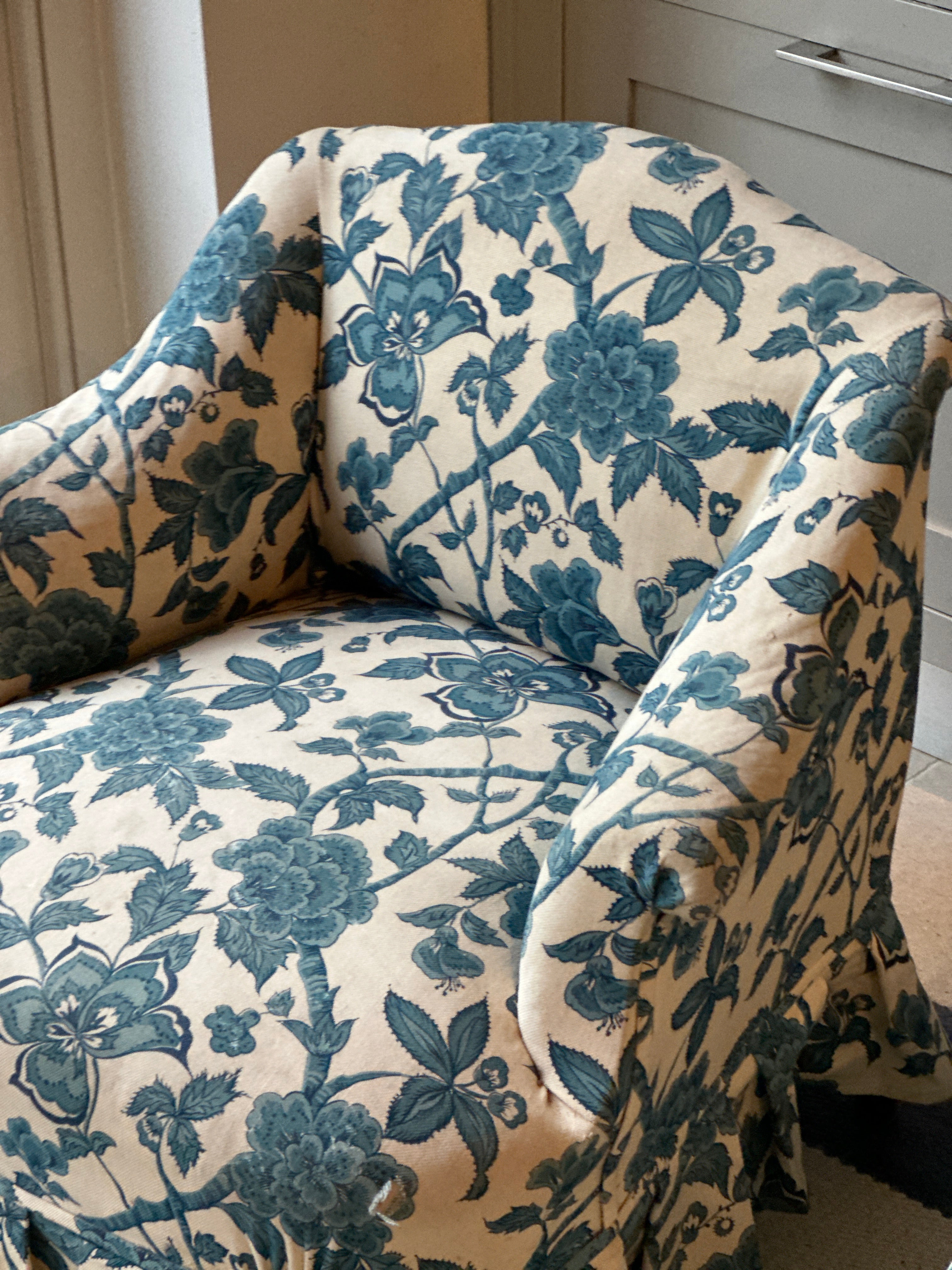 Small Pair of Vintage French Chairs