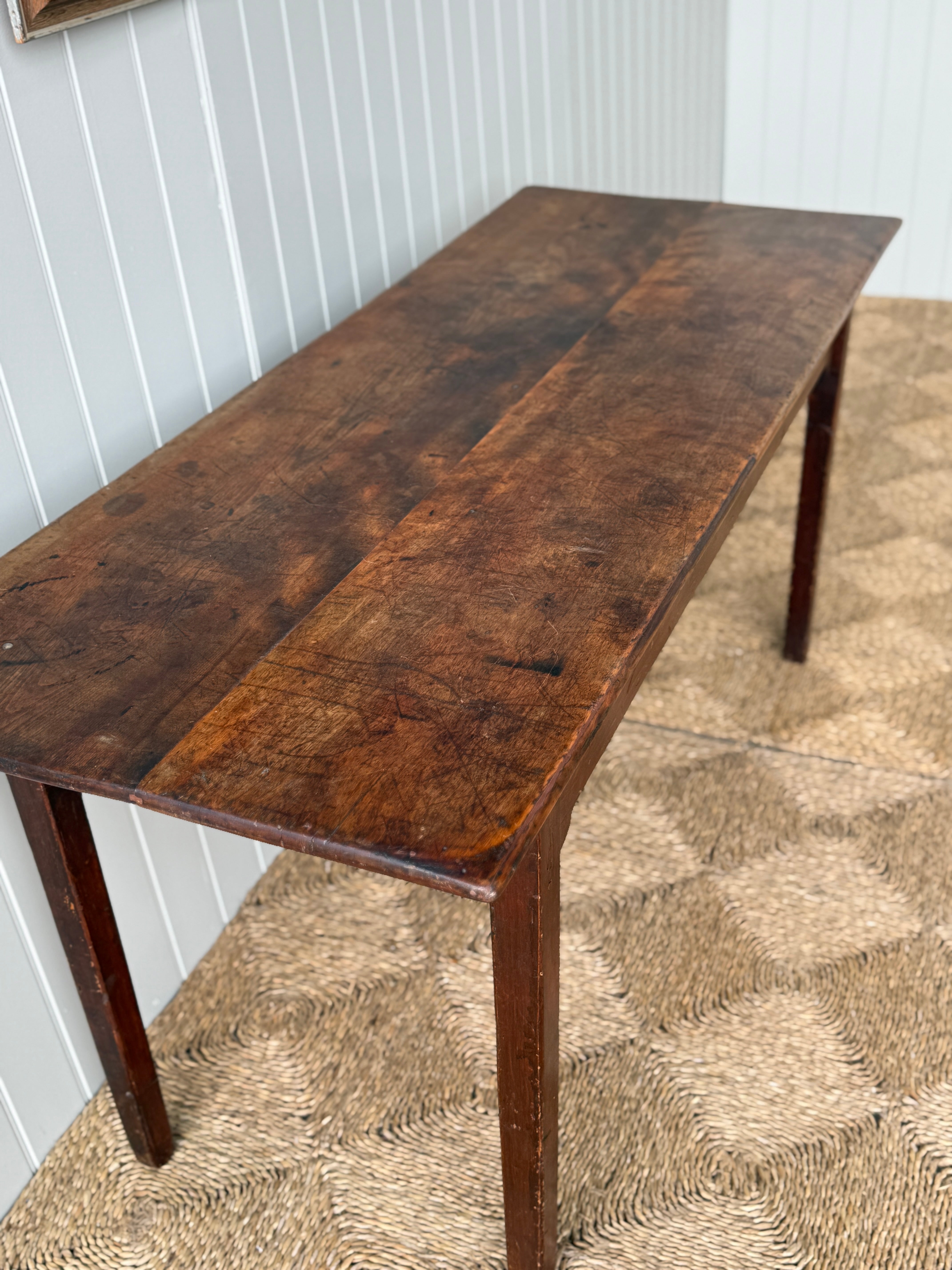 Dark Oak Desk or Console