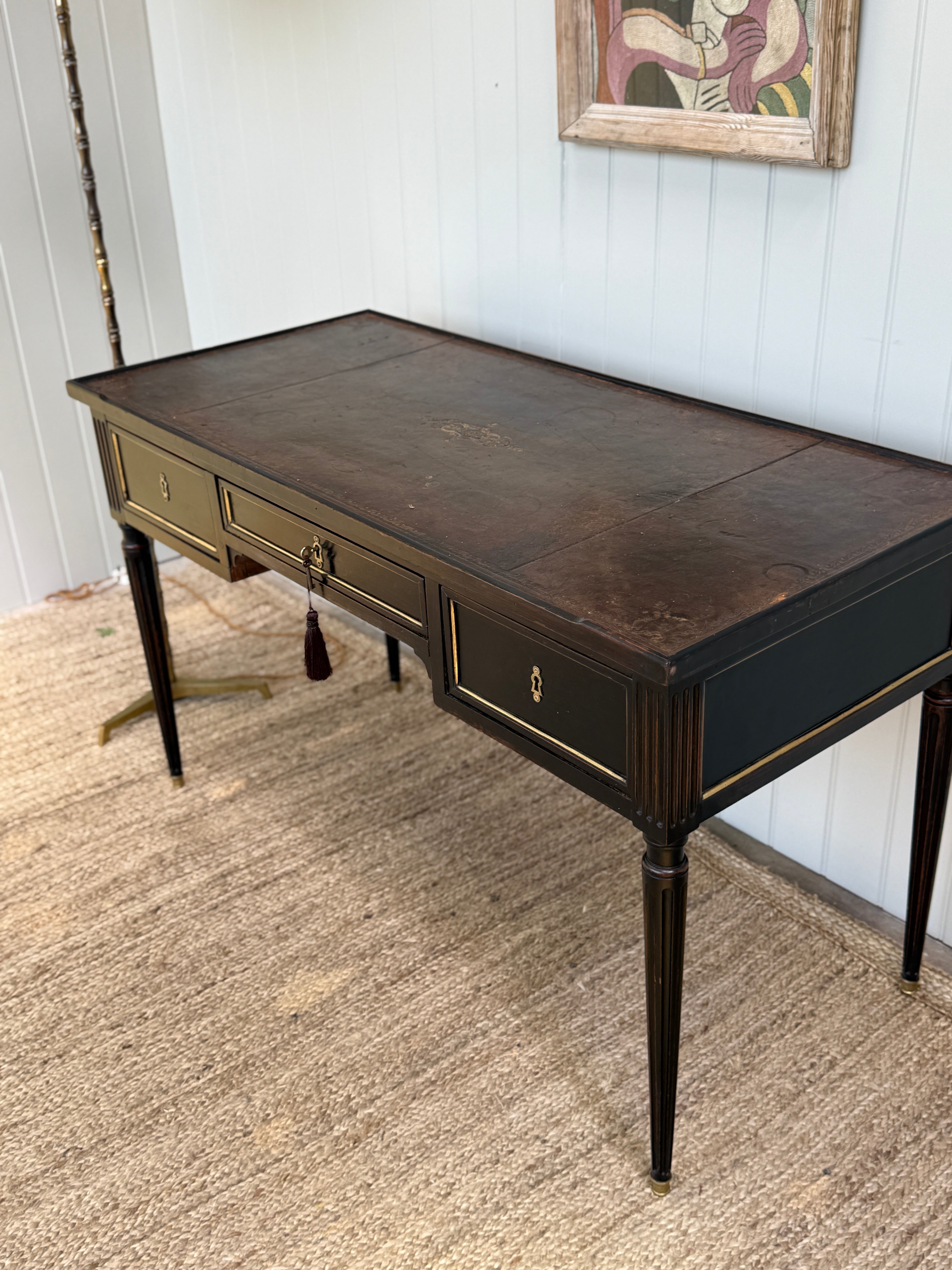 French Ebonised Bureau de Dame, Directoire Period, circa 1795-1804