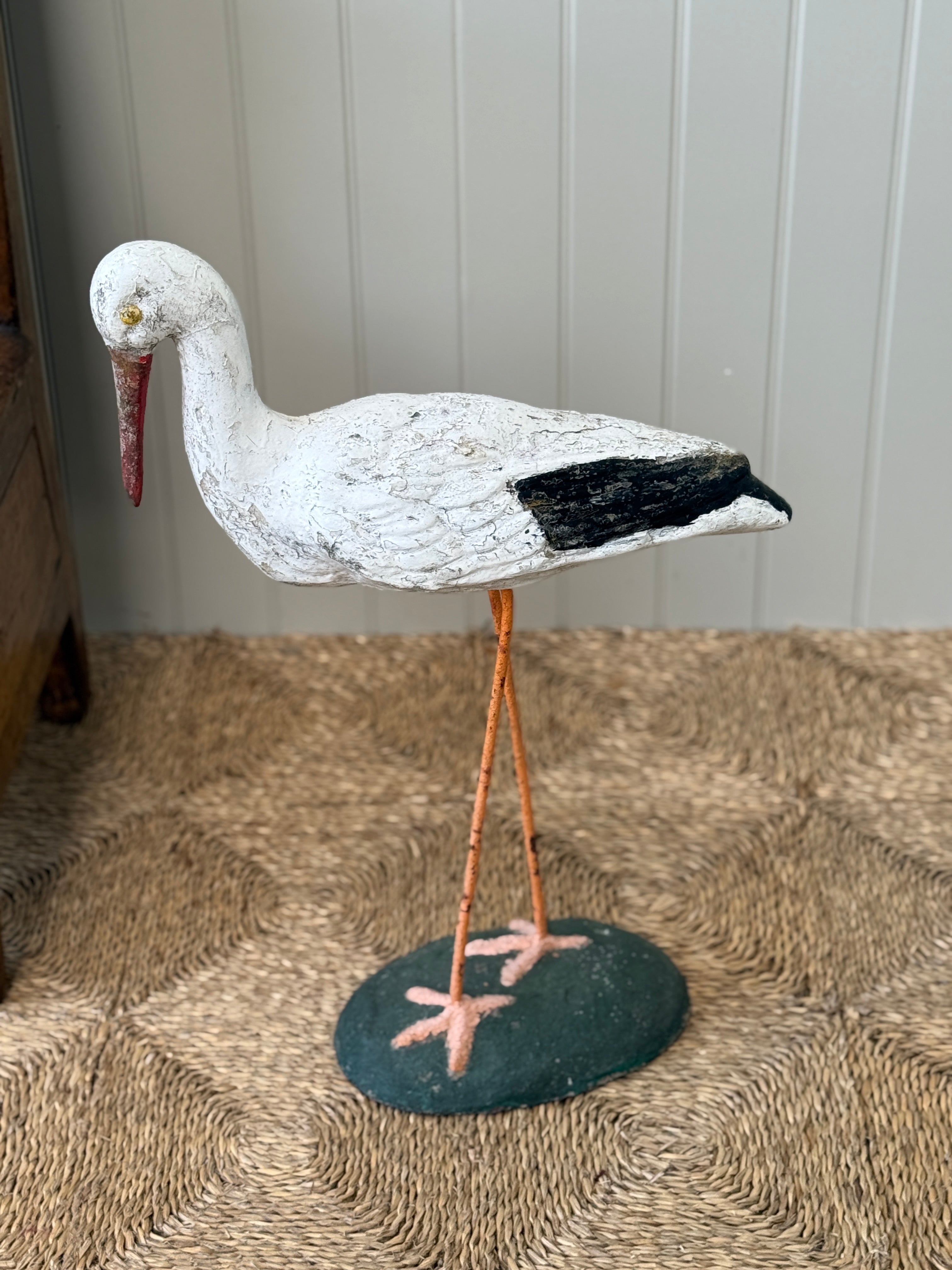 Vintage French Stork