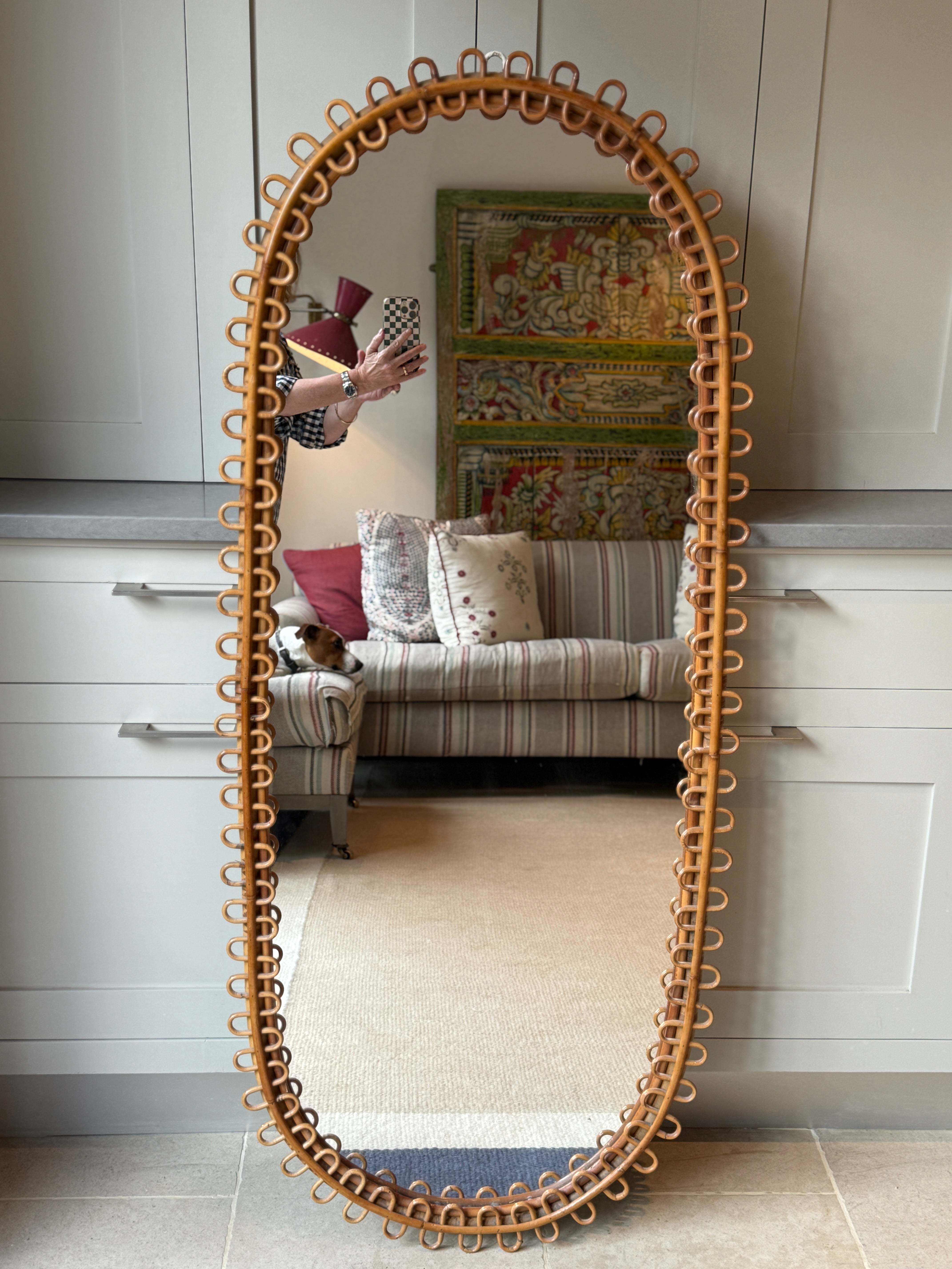 Large Rare Albini Mirror