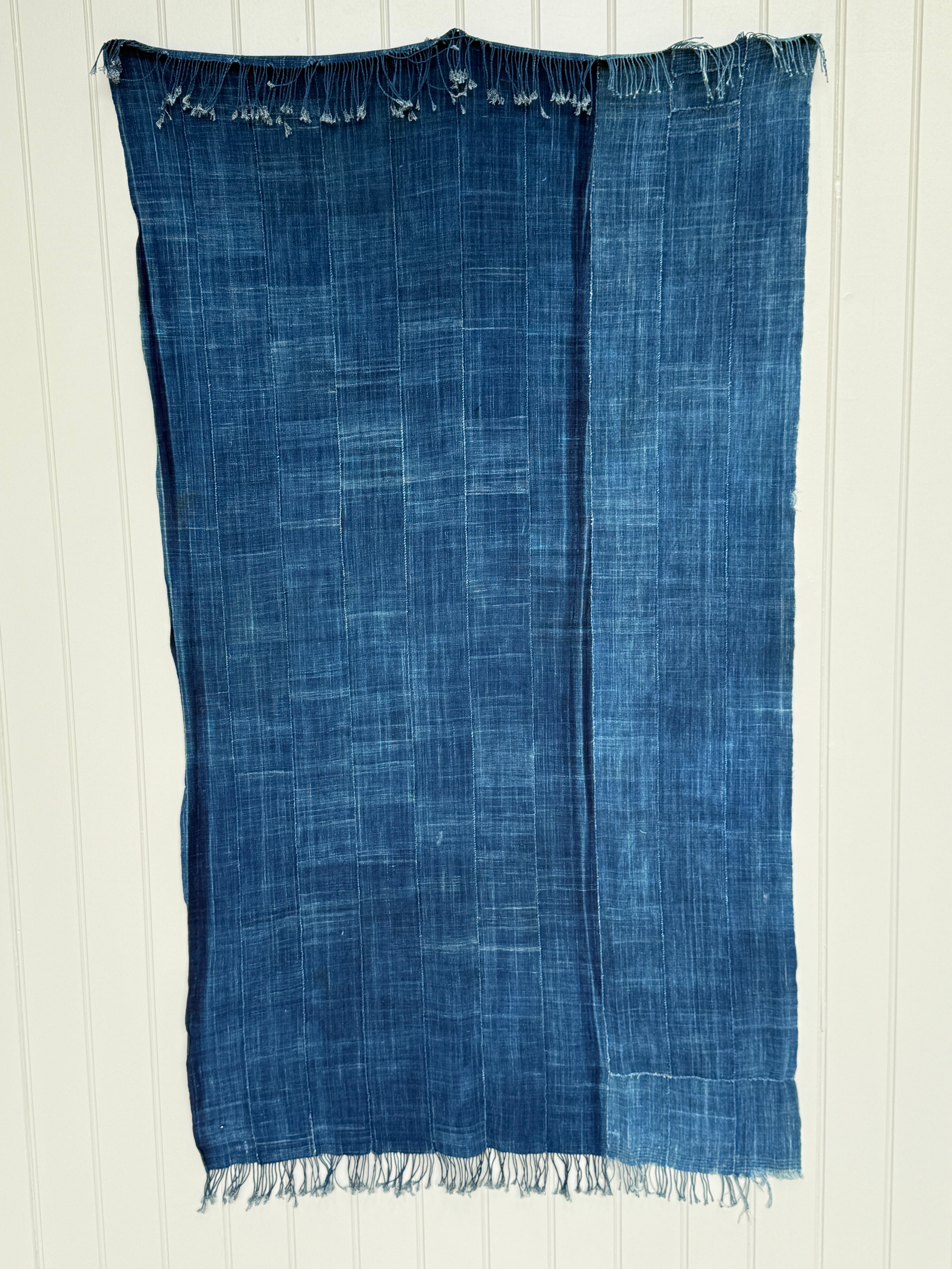 Dark Blue Vintage Textile from Burkina Faso