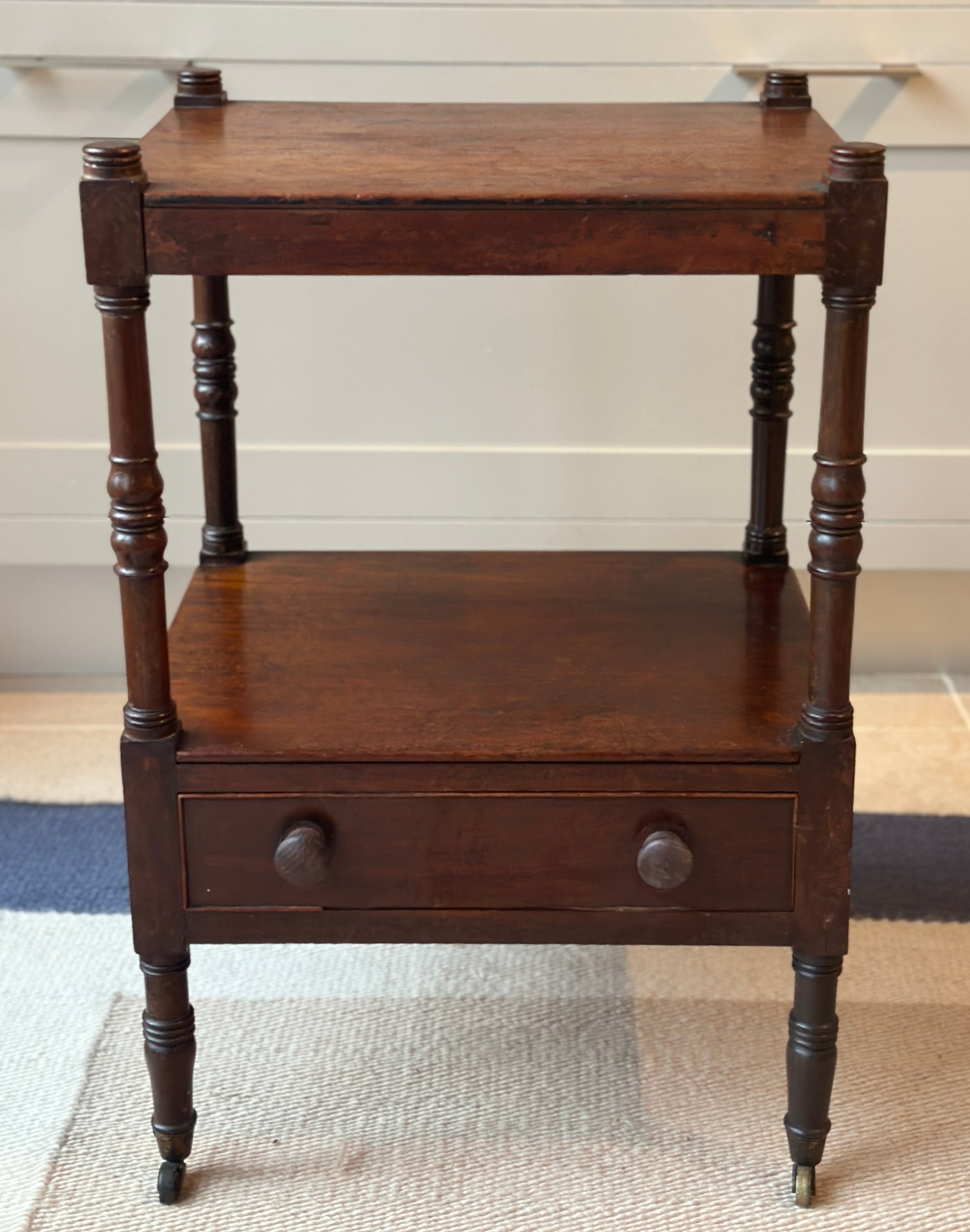 Small Charming Tiered Bedside Table