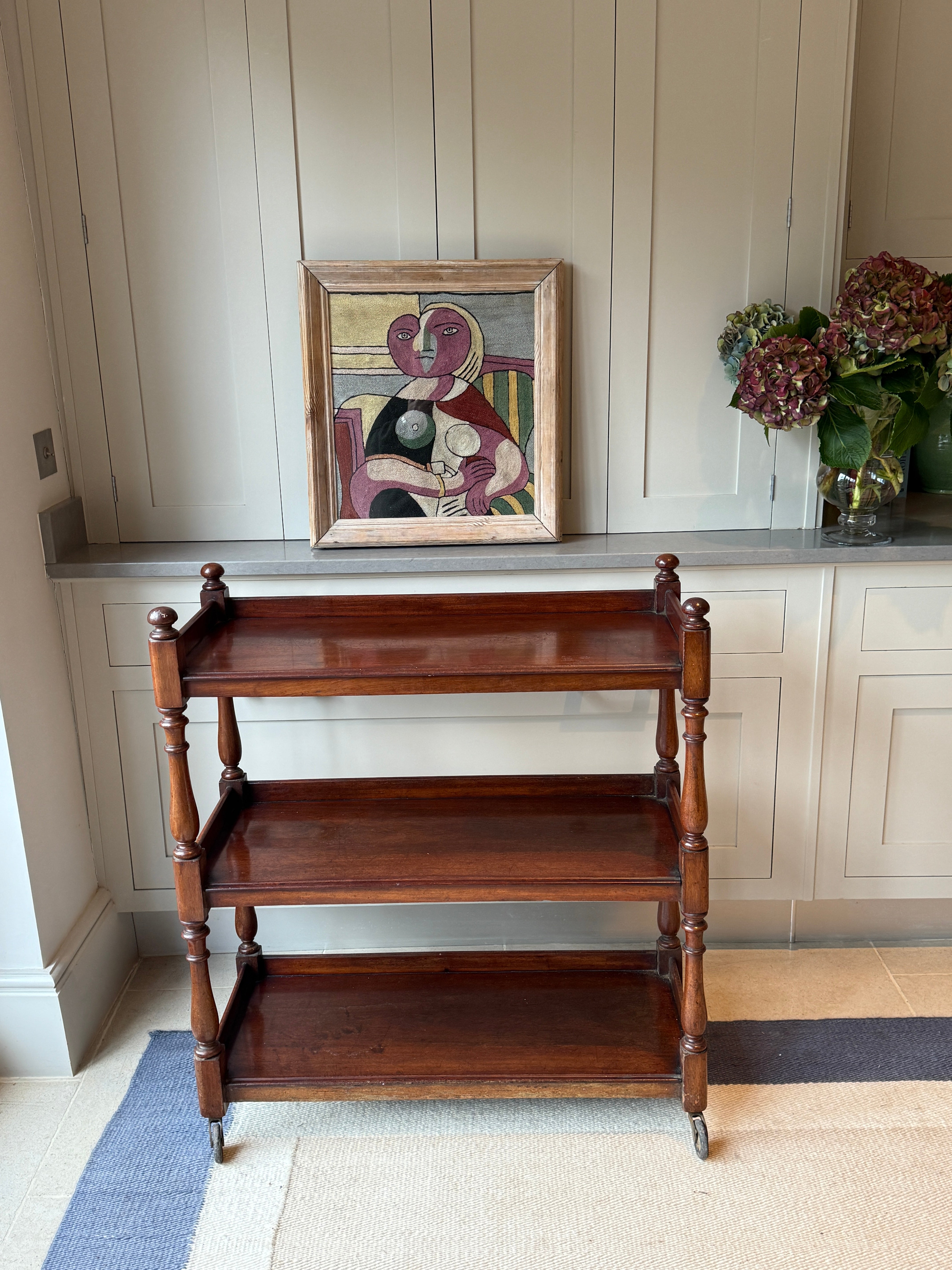 Small Mahogany Buffet on Castors