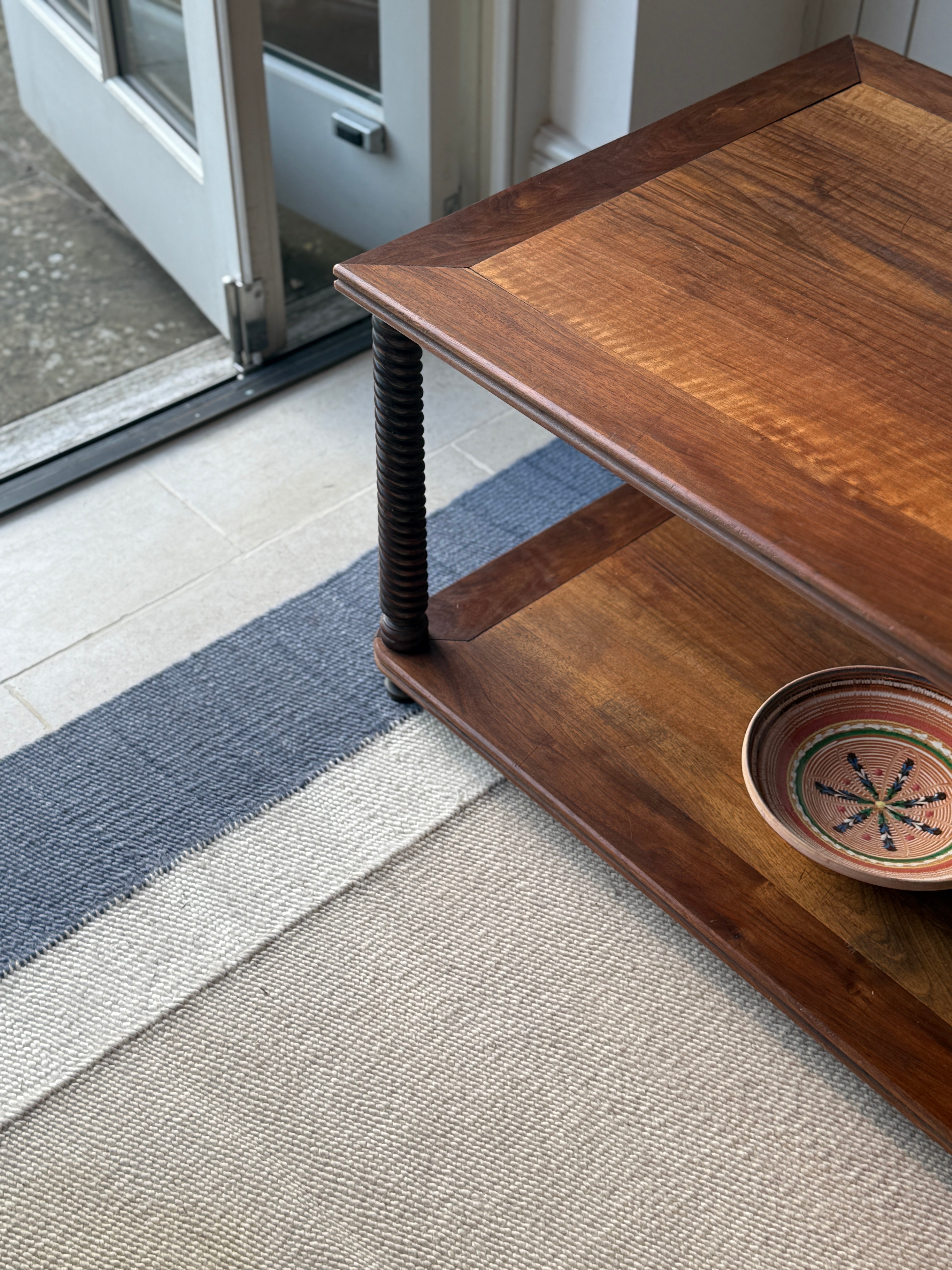 Large Wooden Coffee Table