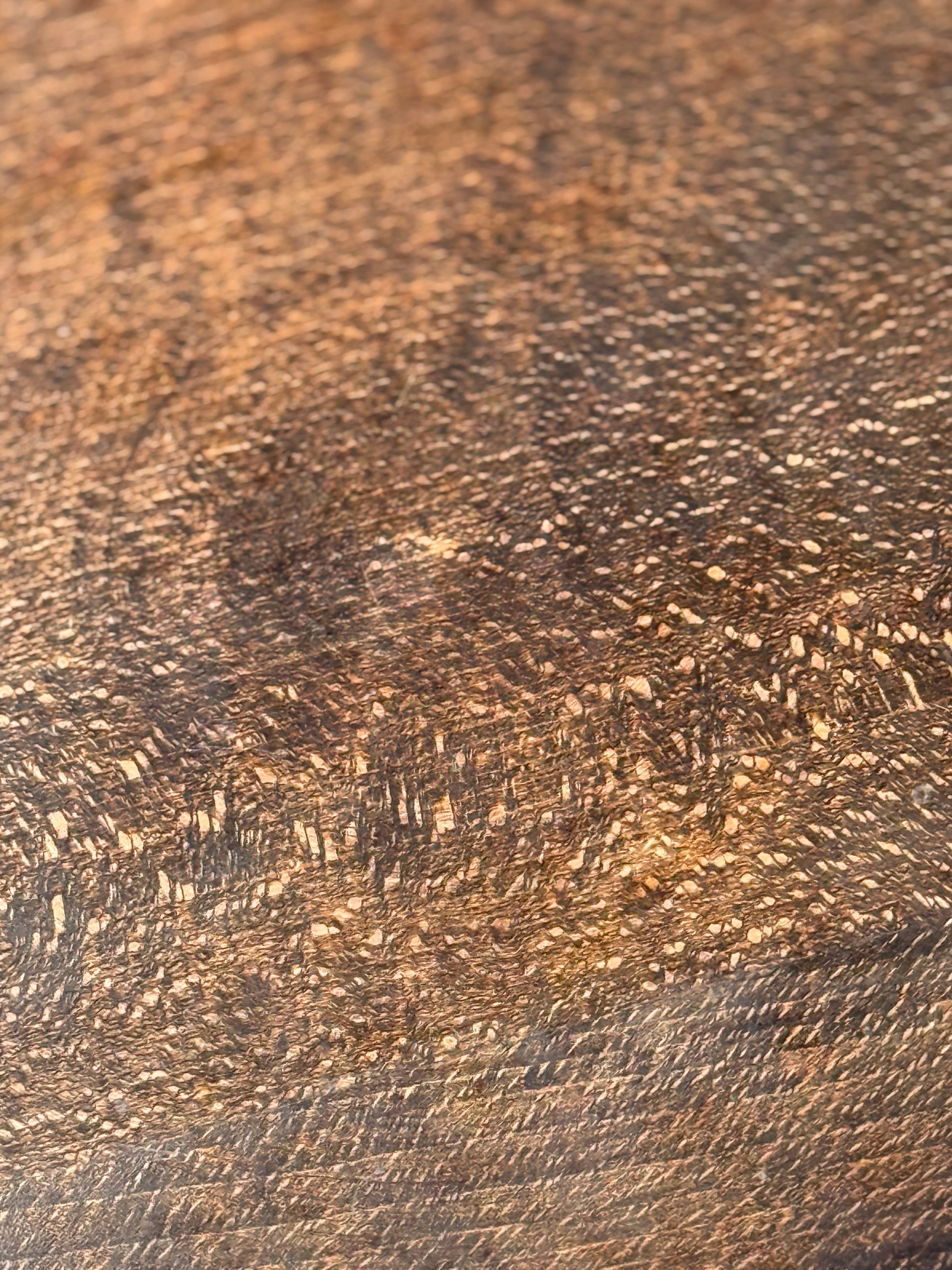 French Oak Bobbin side table