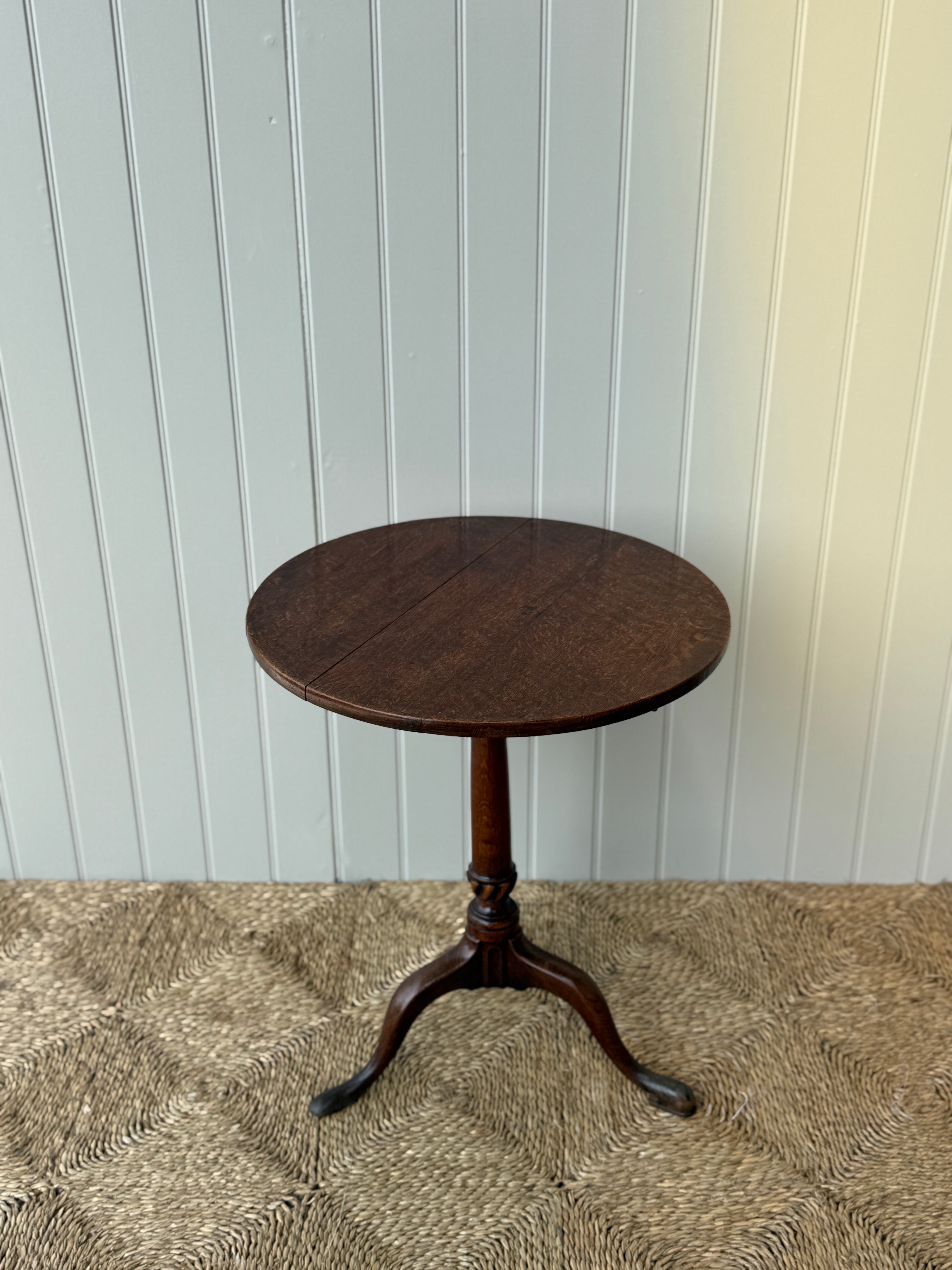 18th Century Oak Wine Table