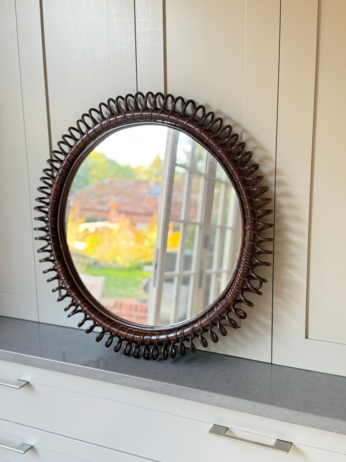 Large Round Albini Mirror