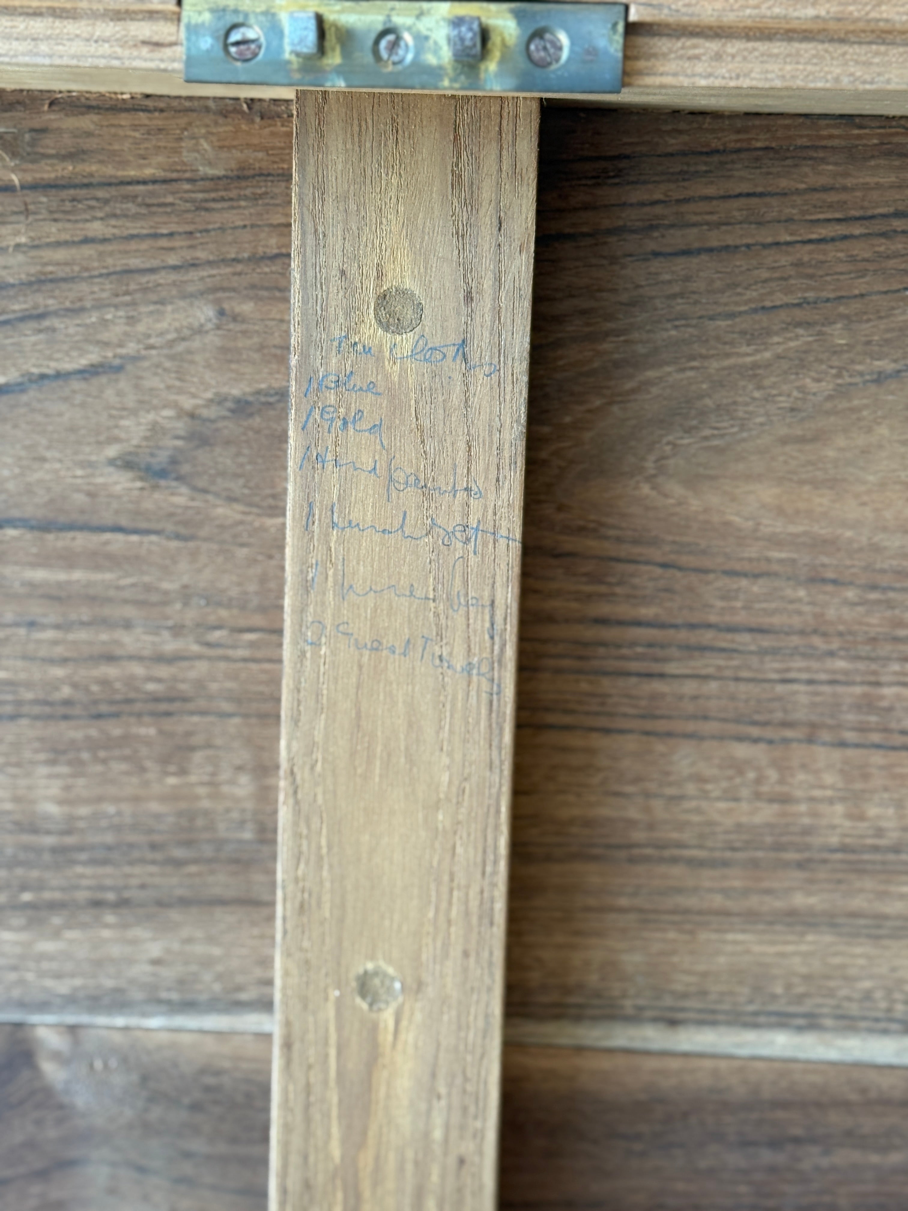 Small Teak Trunk with Great History