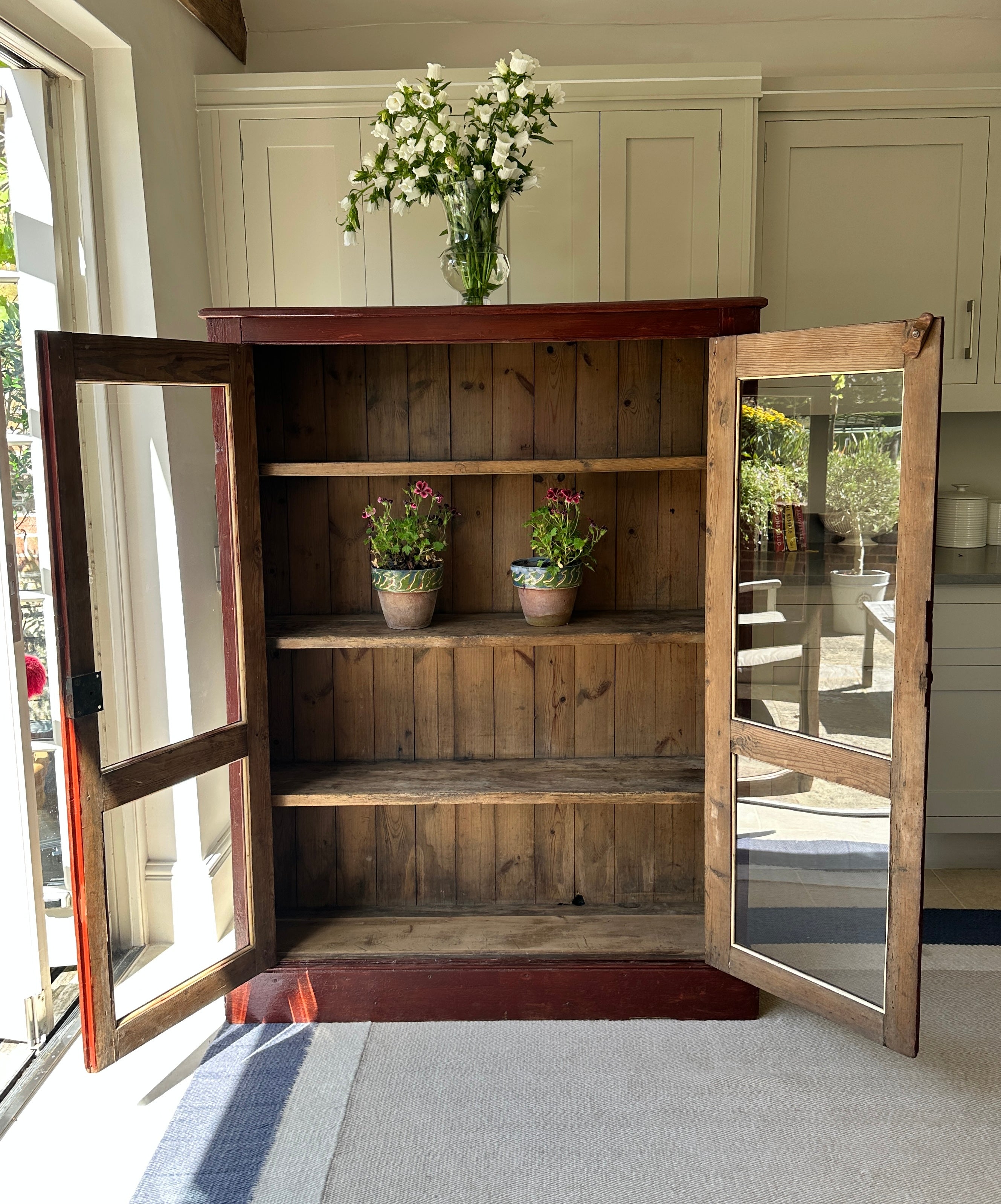 Painted House Keepers Cupboard