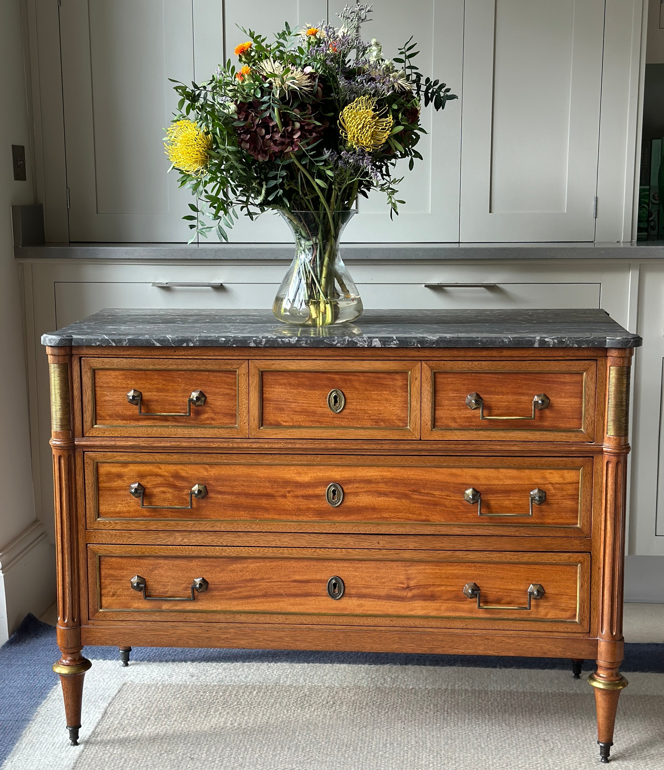 Sensational French Marble Commode