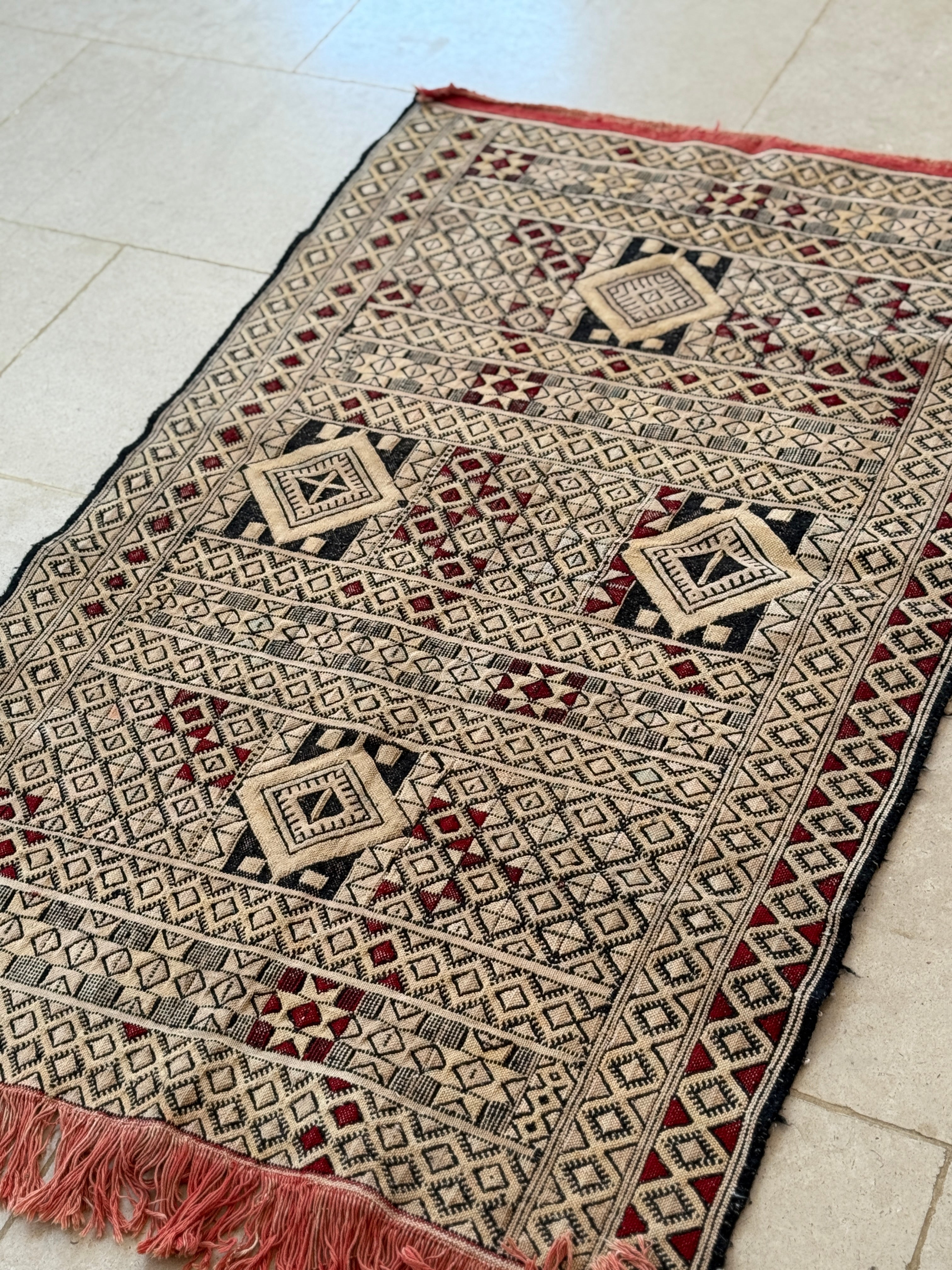 Vintage Turkish Flatweave