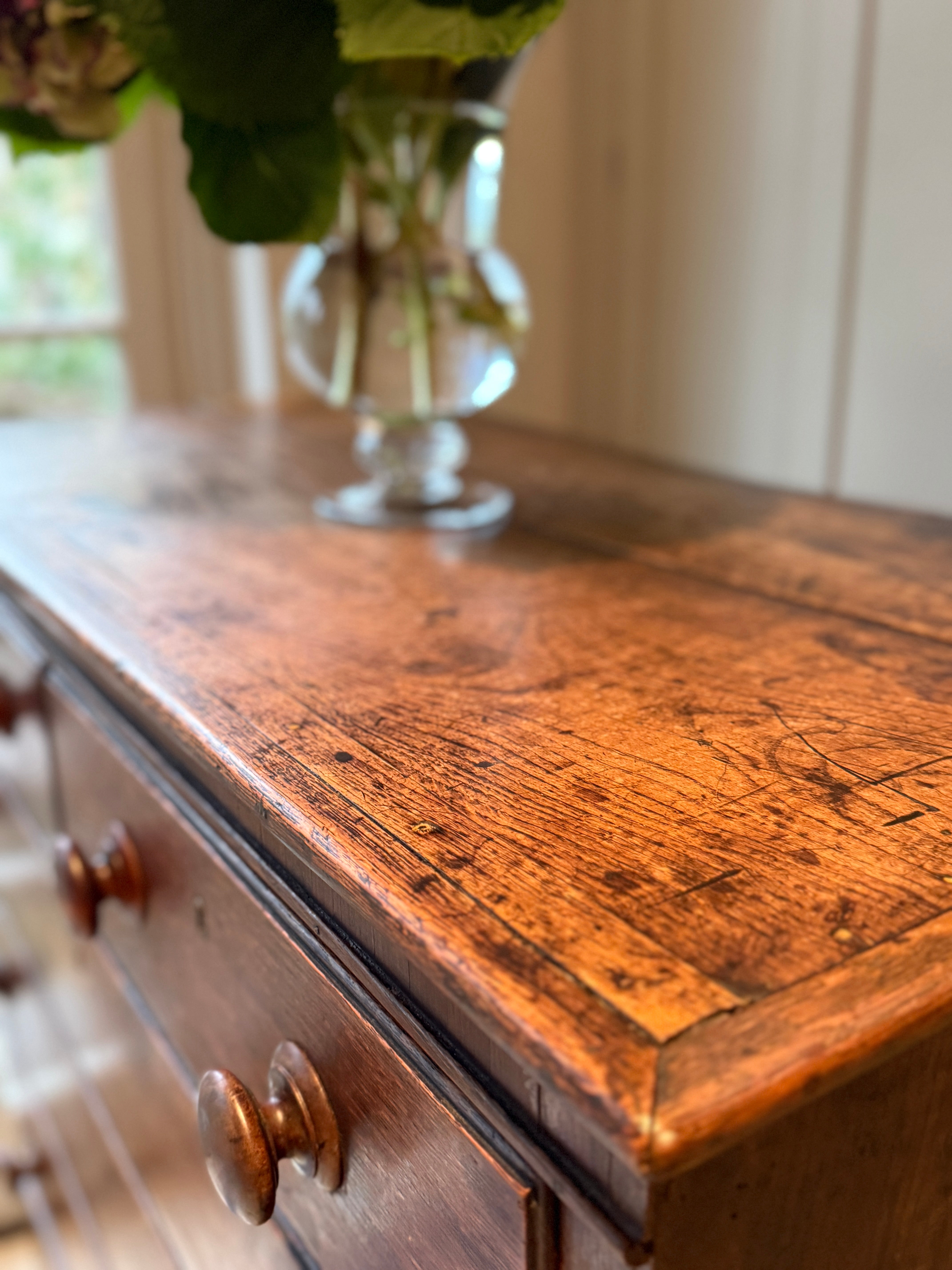 Very Large Oak Chest of Drawers