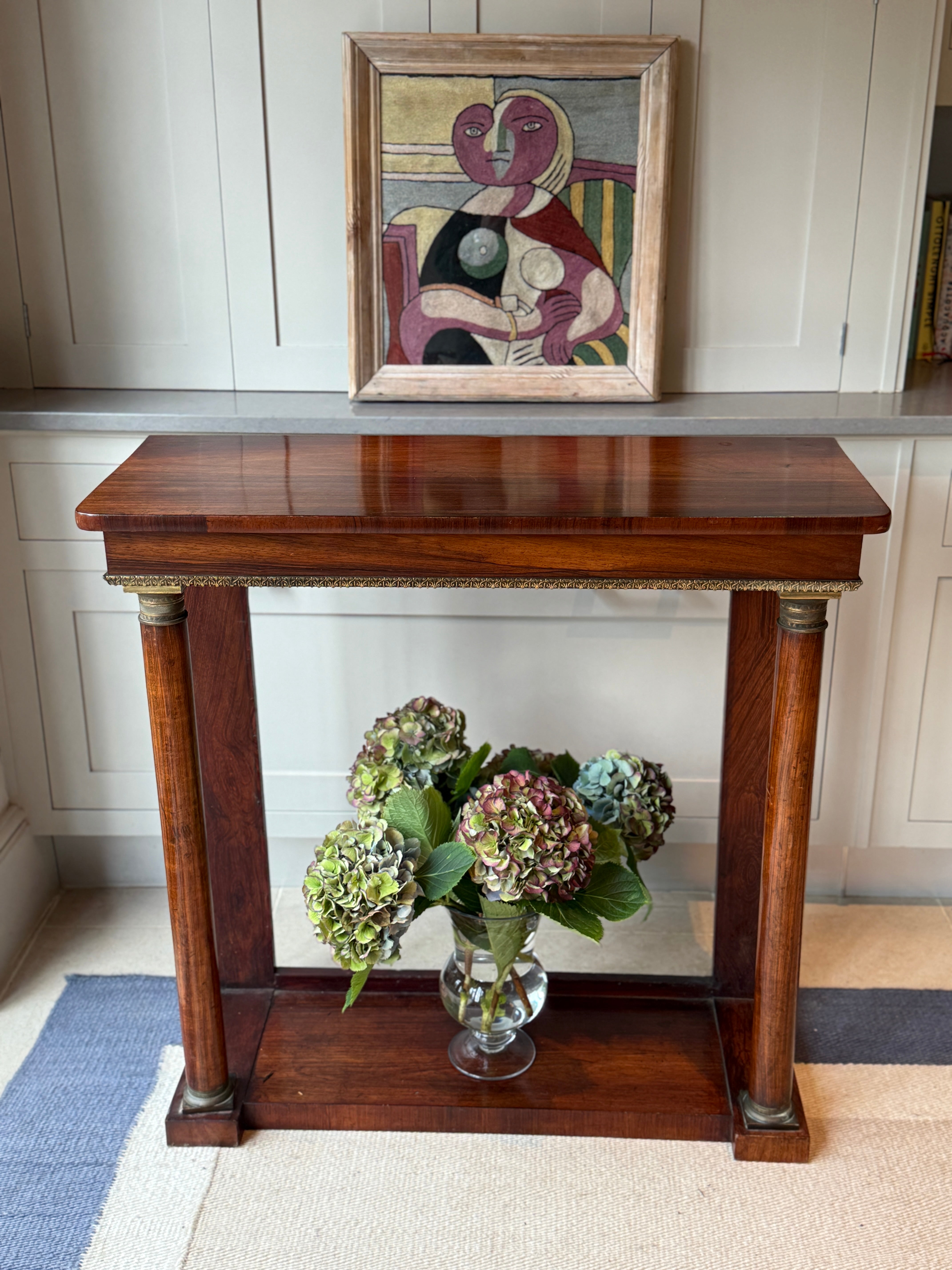 Regency Mahogany Console