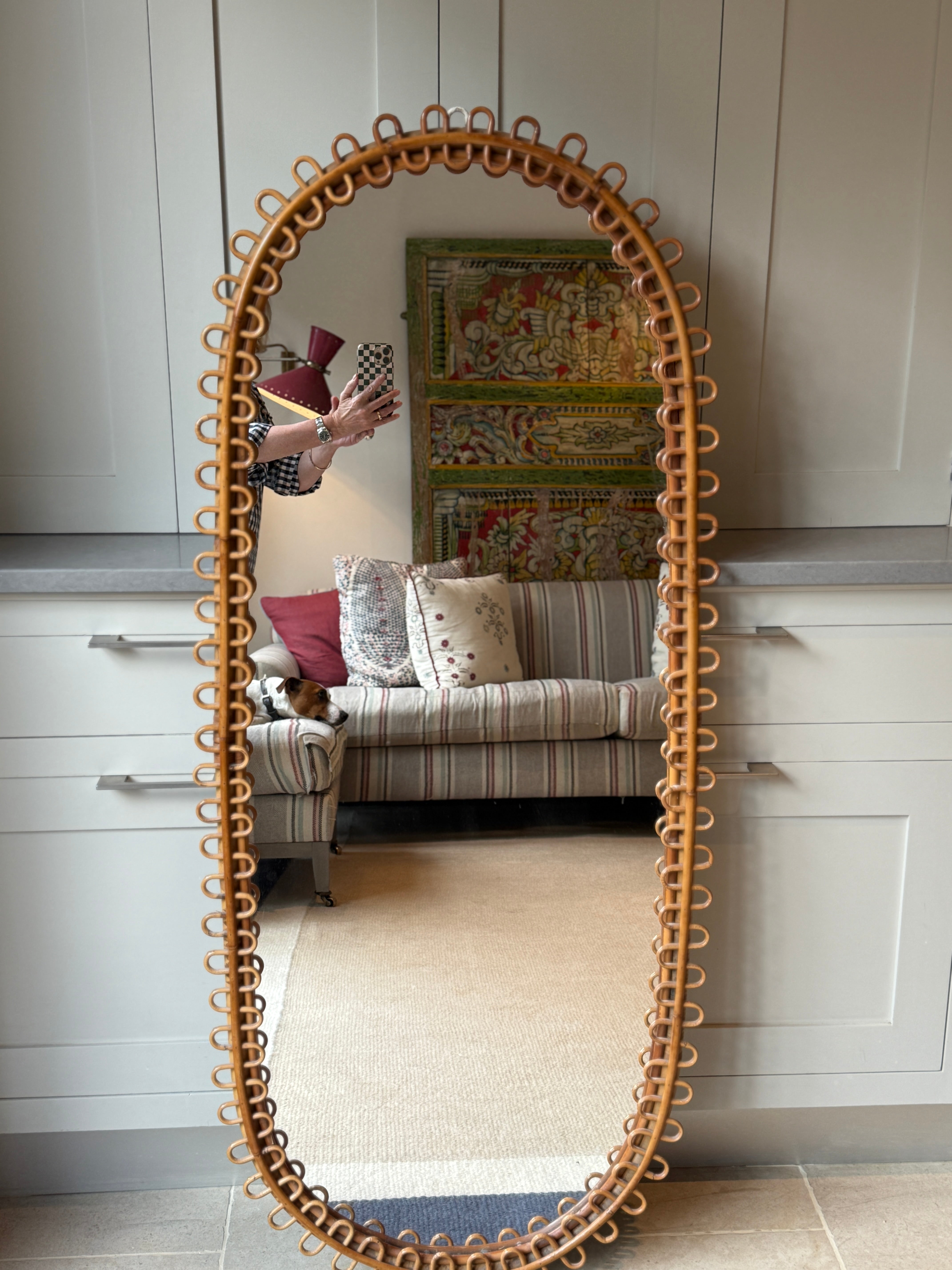 Large Rare Albini Mirror