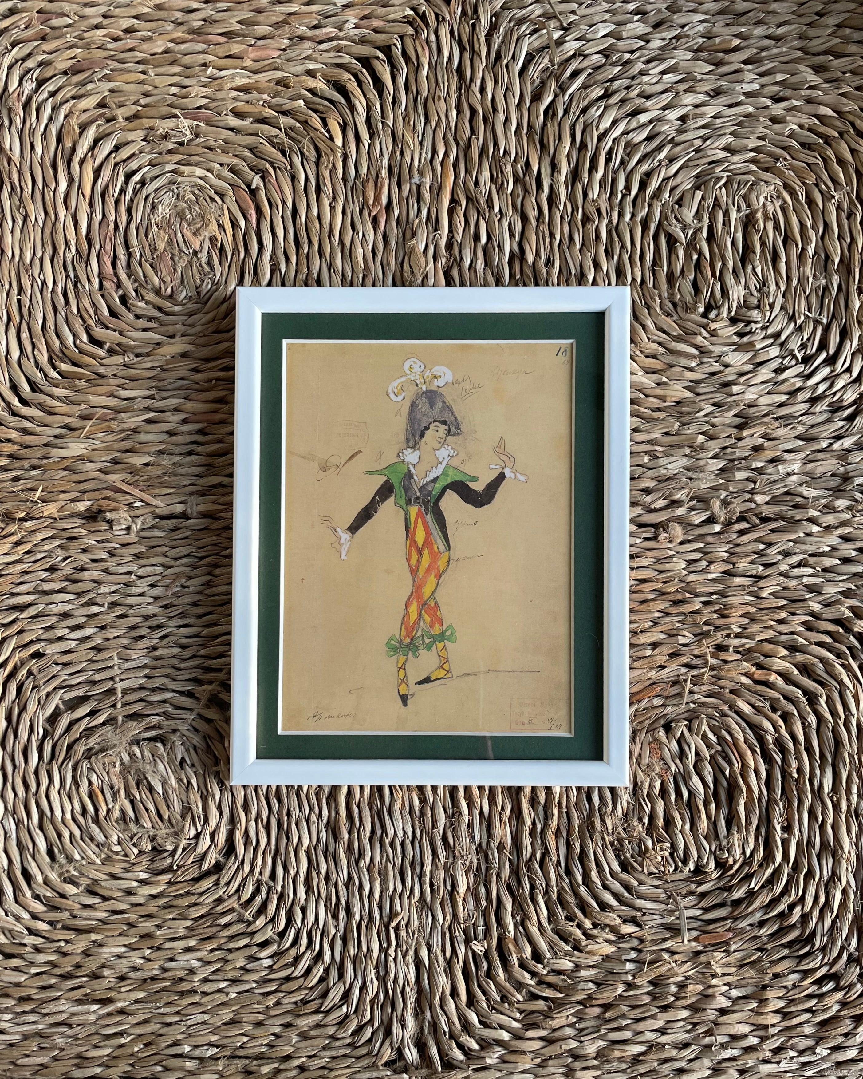 Limited Edition Prints of the Bolshoi Ballet Costume Design - Nutcracker 1919