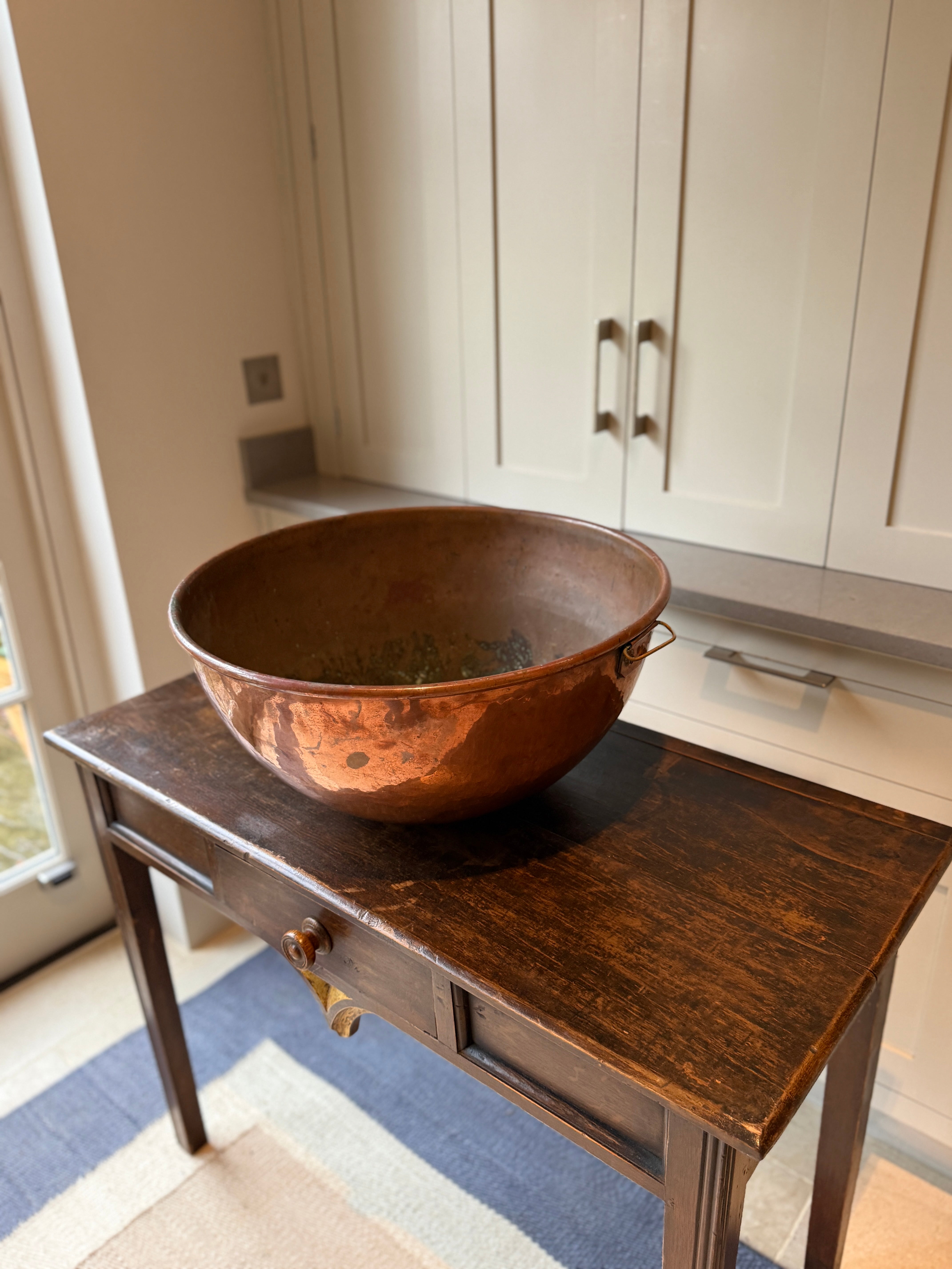 Huge Decorative Copper Bowl