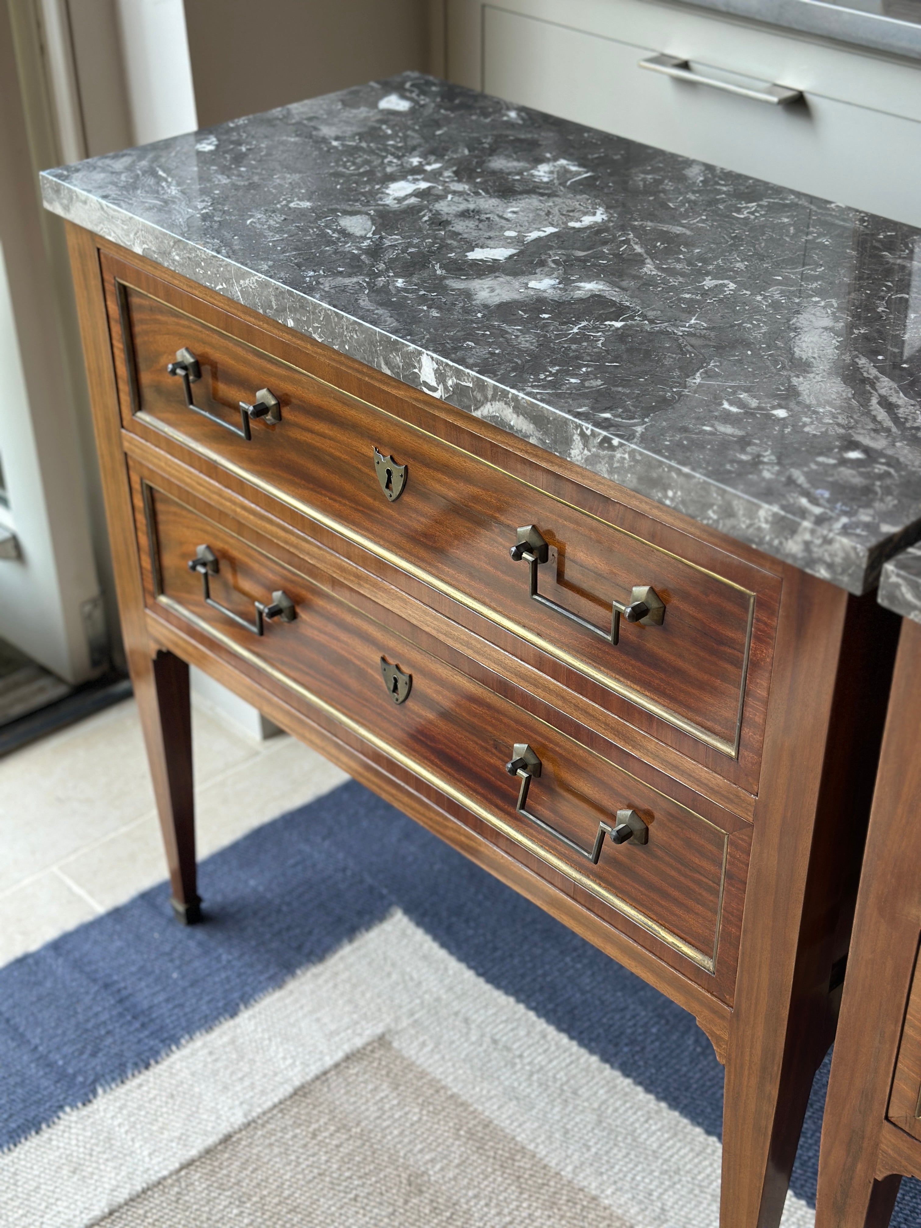 Immaculate Pair of French Commodes